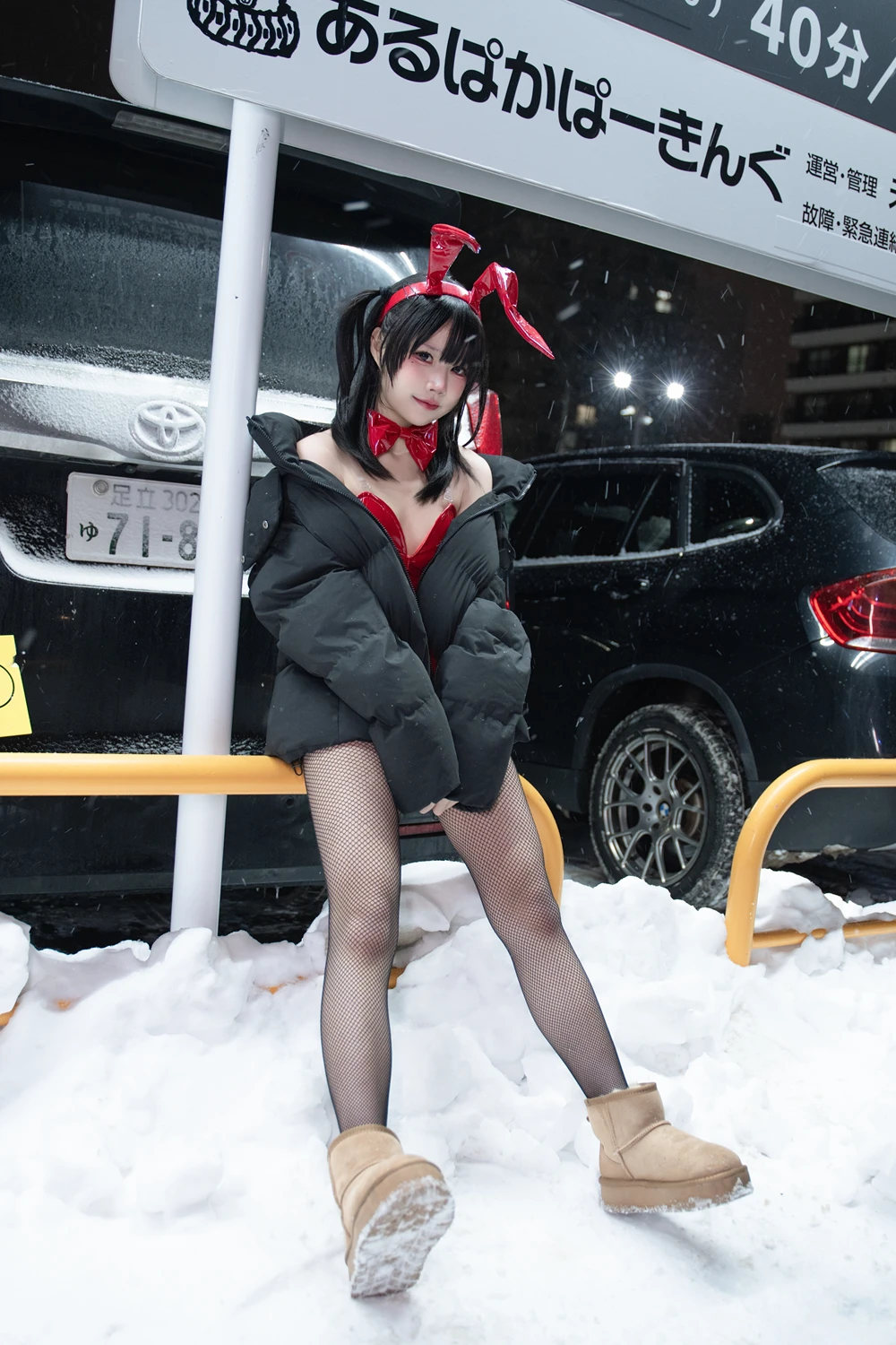 Cosplay 清水凪 – 24h红兔停车场