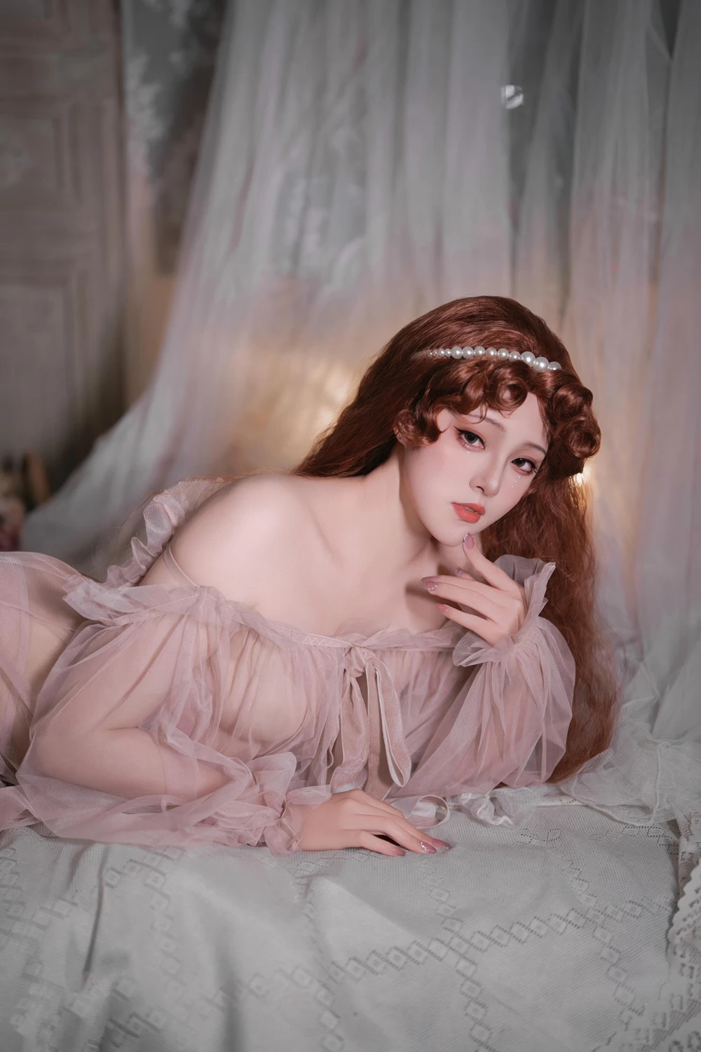 Cosplay Natsuko夏夏子 – 粉雾
