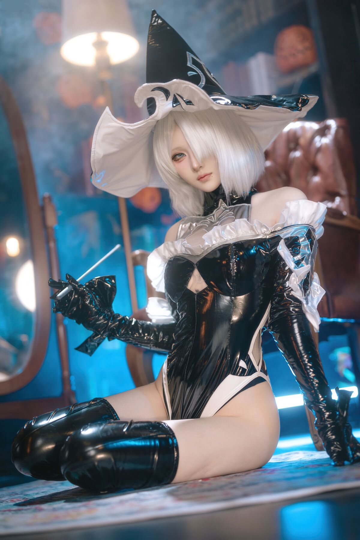 Coser@屿鱼 - 尼尔 机械纪元 2B 万圣女巫同人 48 Coser@屿鱼 - 尼尔 机械纪元 2B 万圣女巫同人