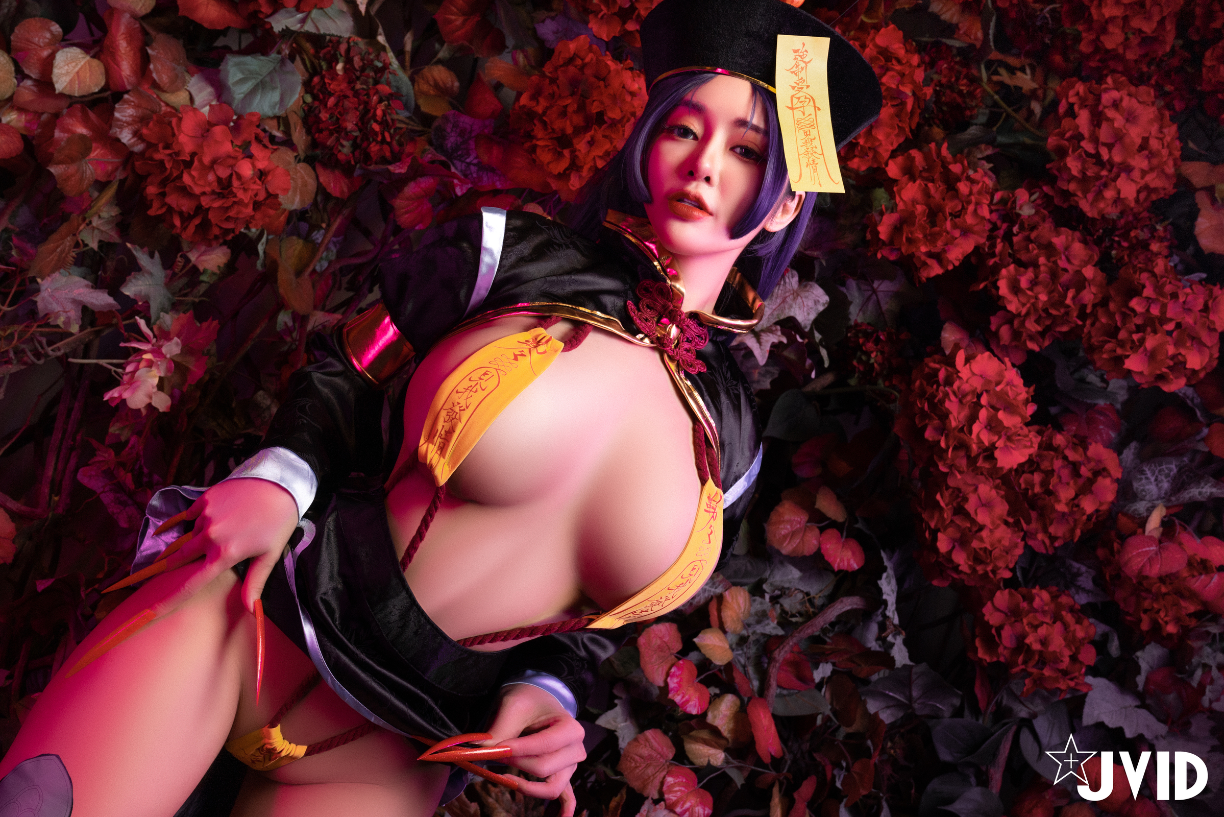 [JVID] 甜心幫 ღ 安希 – 菰蒲風動縱斜影，殭屍奶光安希膣得液滿