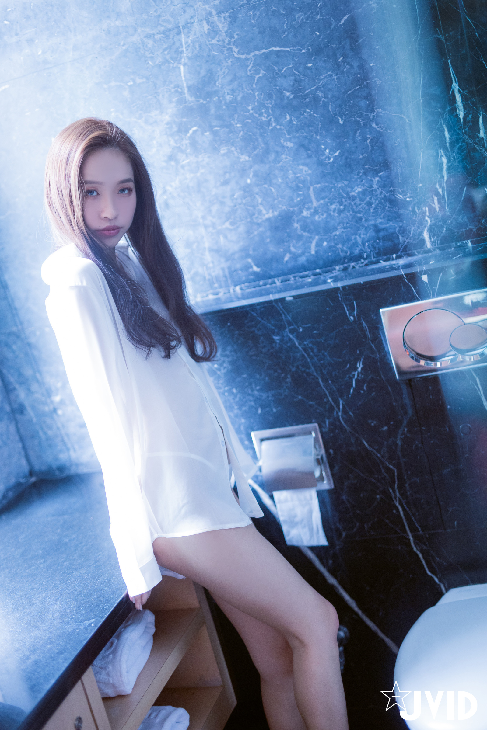 [JVID] 淇淇selina – 穀雨白露花茶 淇淇美少女四點全露