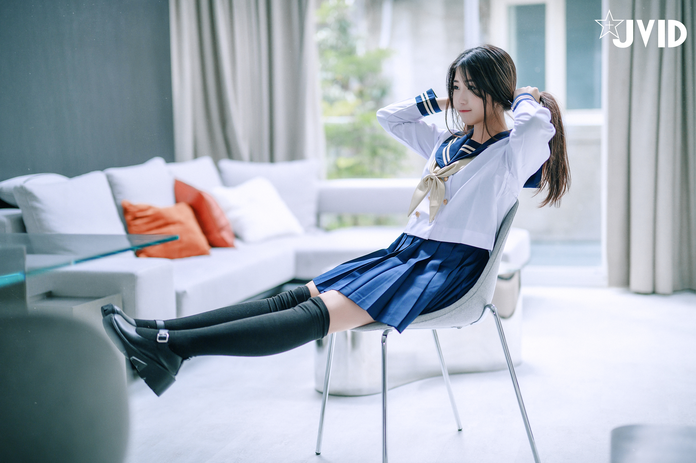 [JVID] 肉包Mini – 童顏巨乳的學生妹 肉包，放課後的特殊打工服務