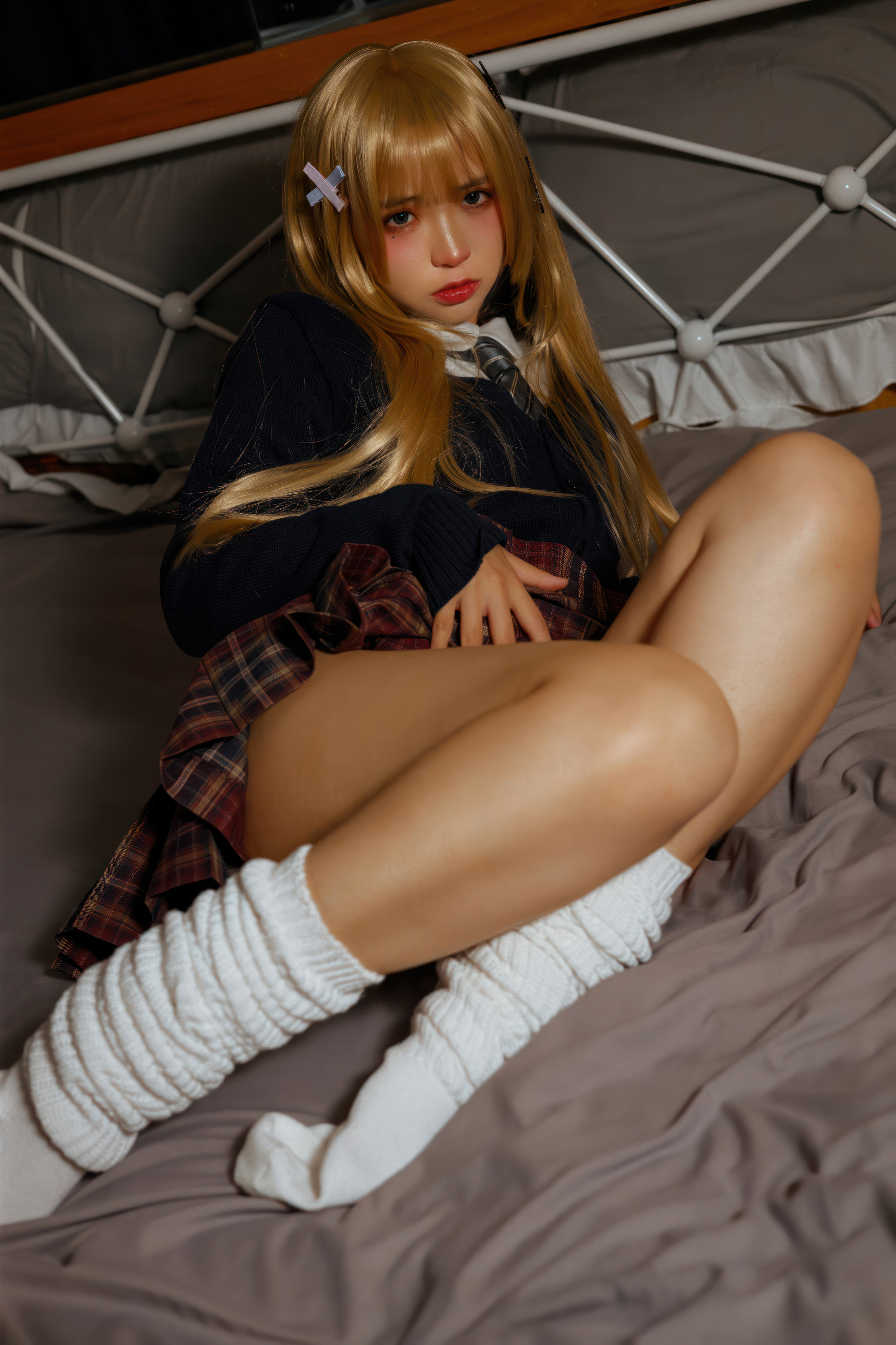 [Cosplay] 疯猫ss 黑皮JK