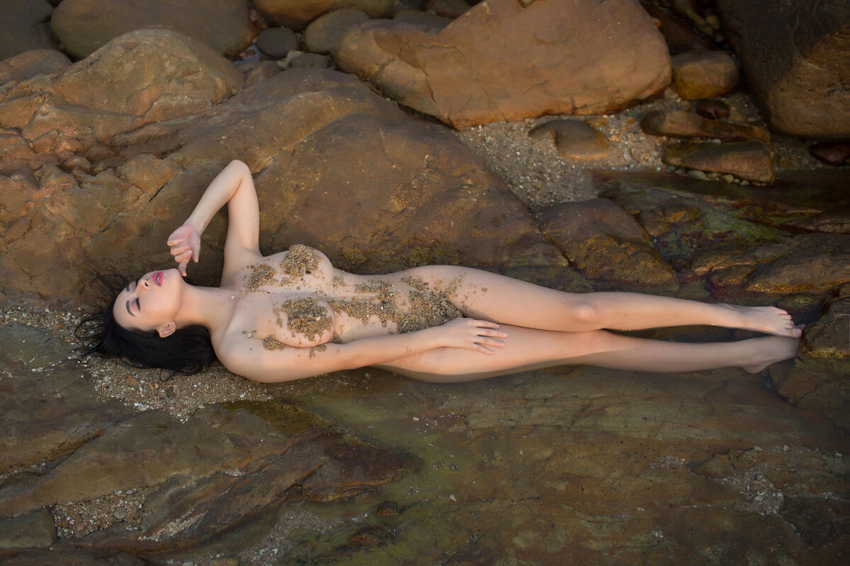 Private Photoshoot 黄可人 - 纯欲女神 户外海边私拍 Part05