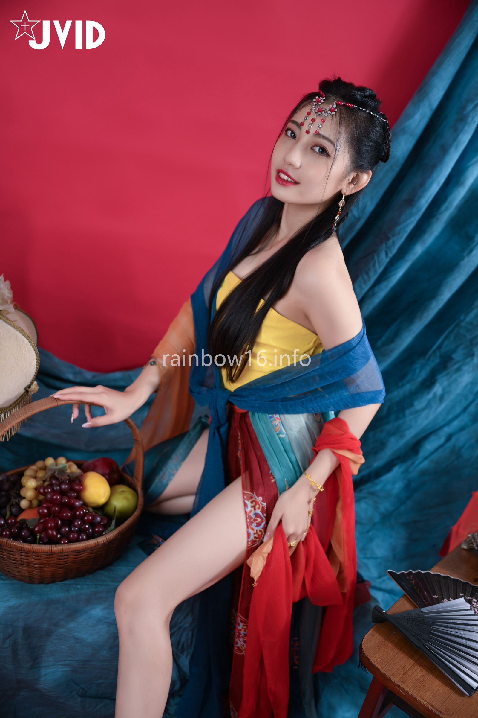[JVID] 夏暮光 – 女神暮光敦煌風格造型服飾首度嘗試,飛越天際穿梭時空與你來場空前未有的愛戀滋味～