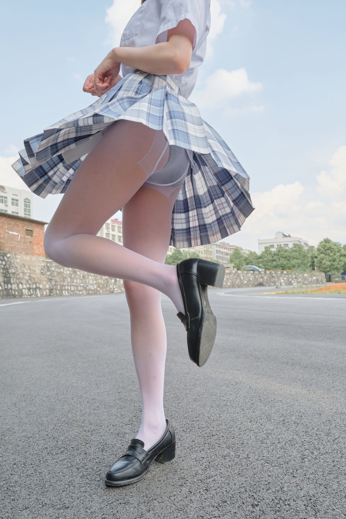 森萝财团写真 内部写真 Xiao Qi - 小七 JK白丝 13D Part01