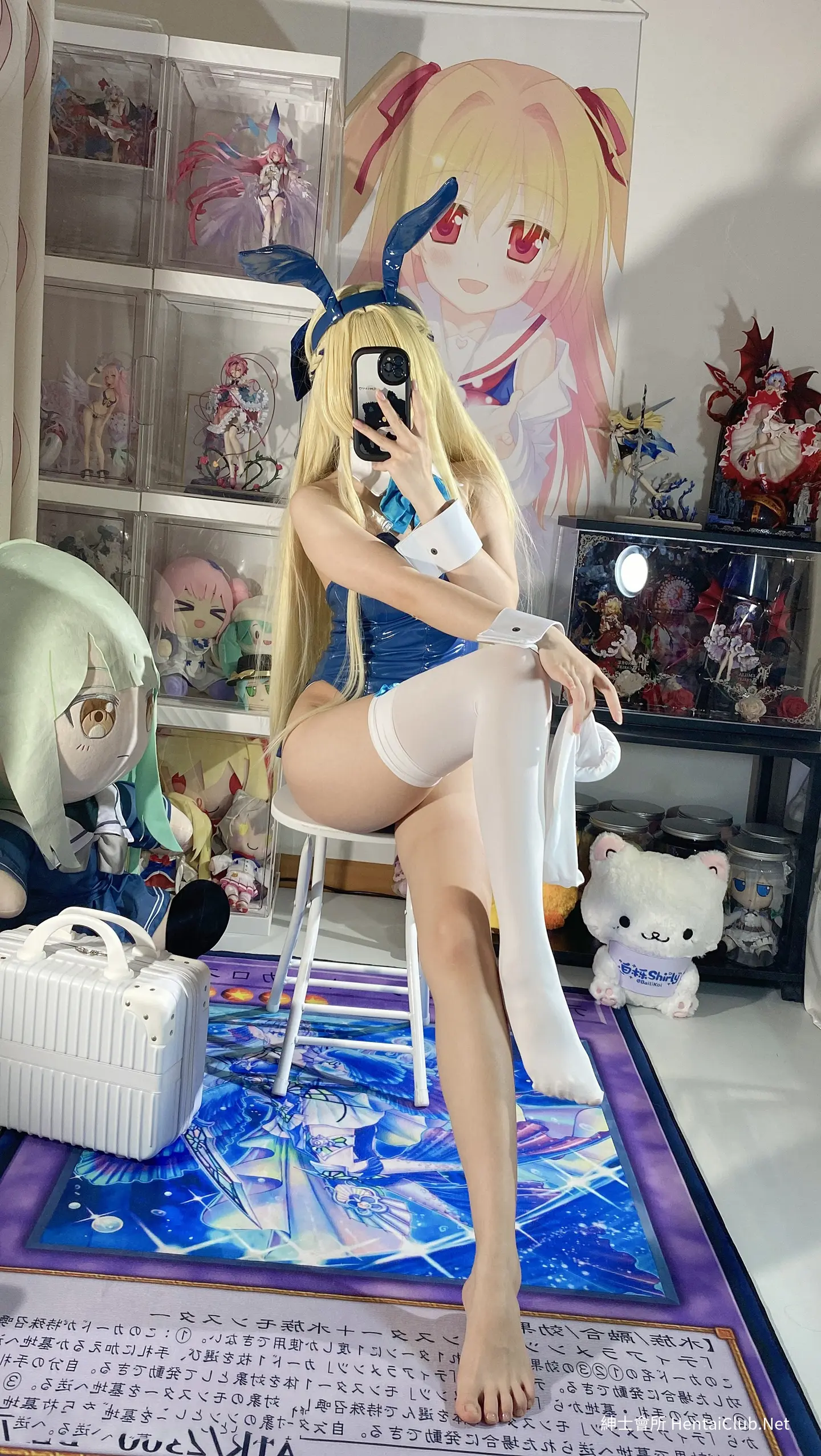 白栎Shirly 碧蓝档案 飞鸟马时 兔女郎 123 白栎Shirly 碧蓝档案 飞鸟马时 兔女郎