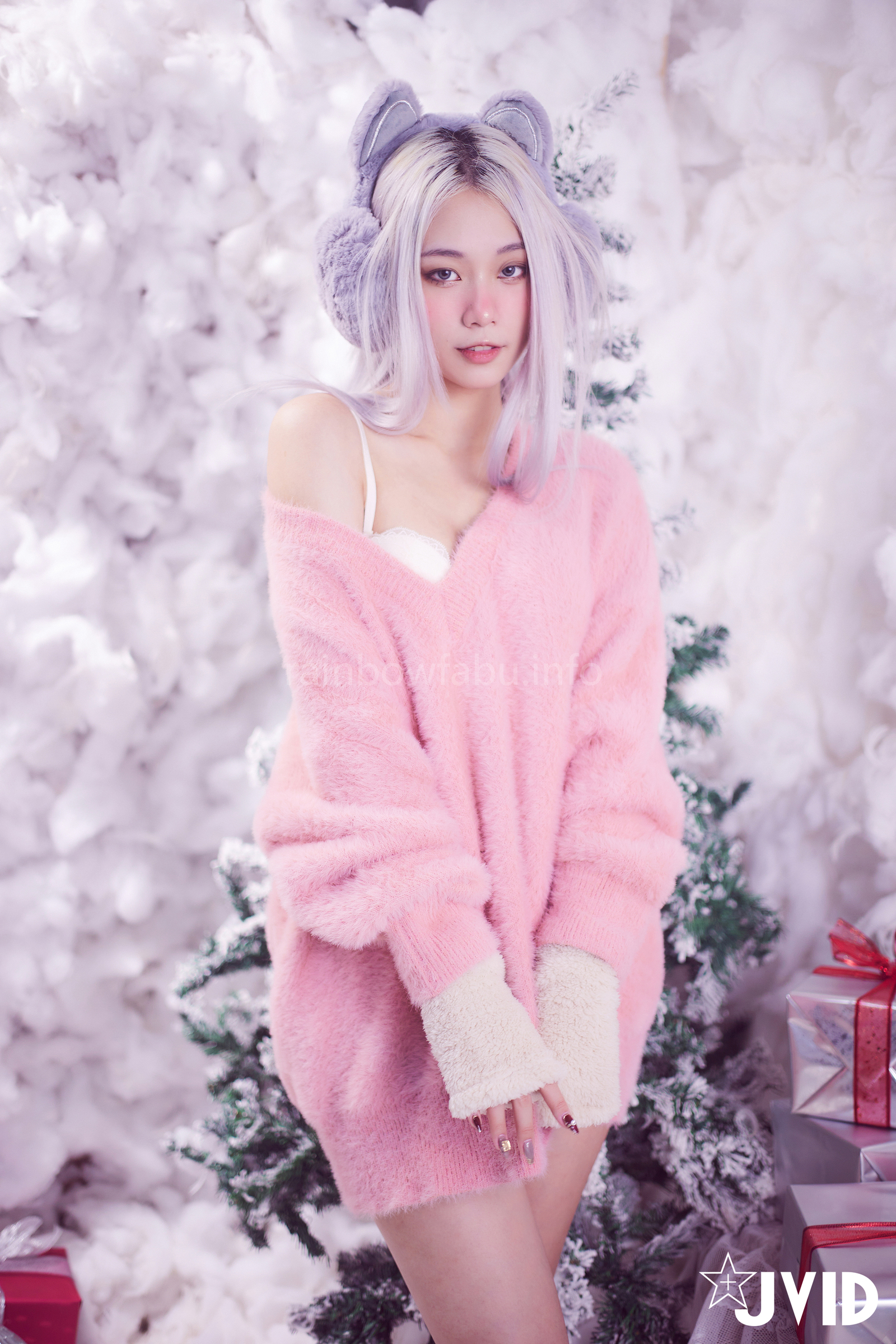 [JVID] Verna – 性感的愛死寂寞人雪女Verna陪你度過聖誕寒冬