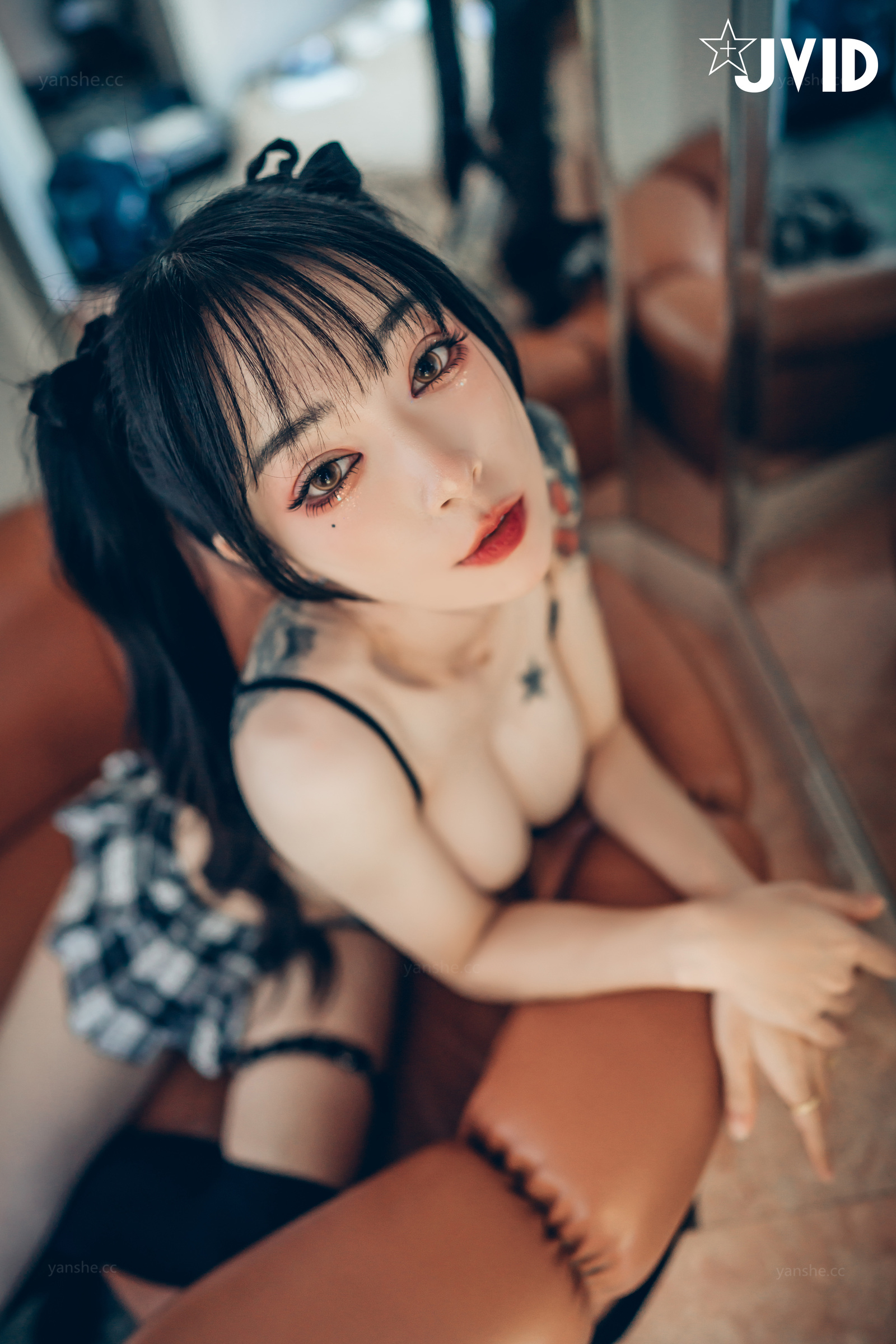 [JVID] 飄飄哥 – 色色妄想系列 校花也是大姐頭