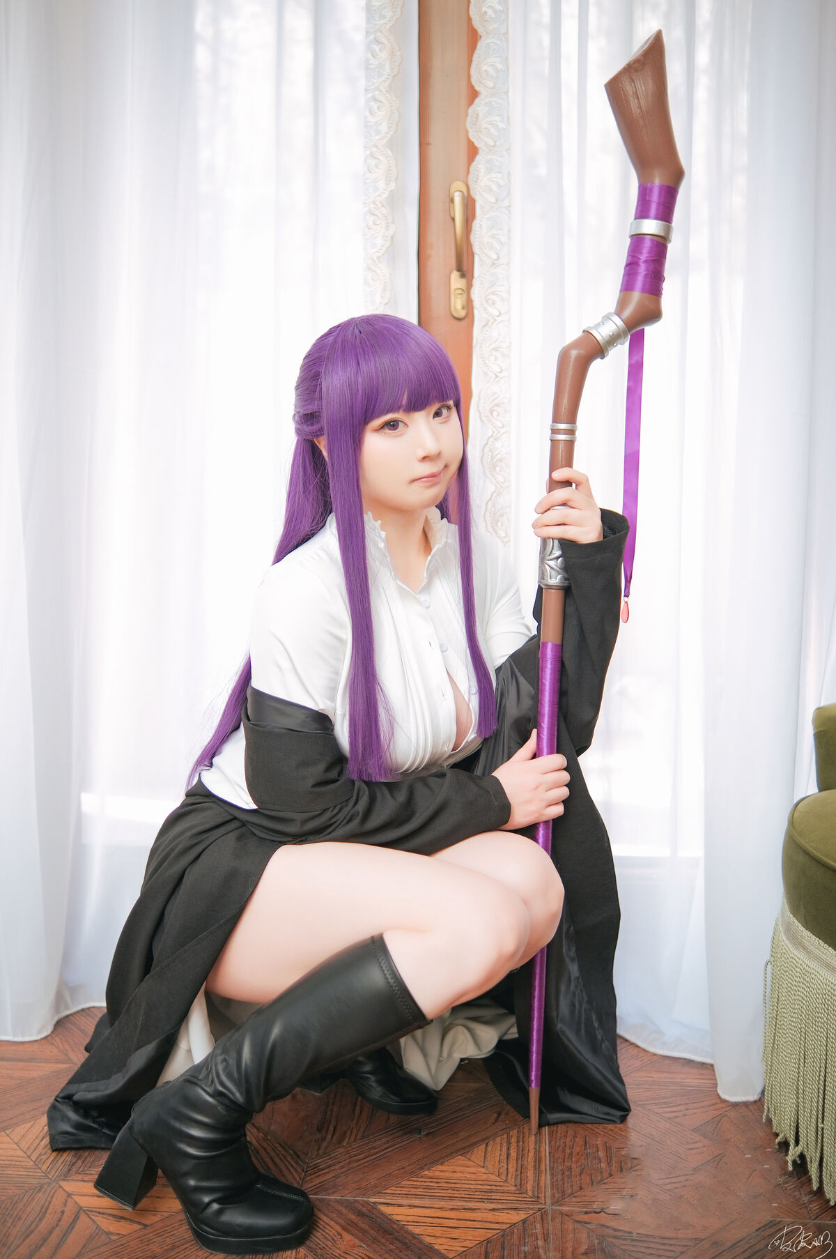 Coser@皮皮奶可可爱了啦 - 葬送的芙莉莲 菲伦 43 Coser@皮皮奶可可爱了啦 - 葬送的芙莉莲 菲伦