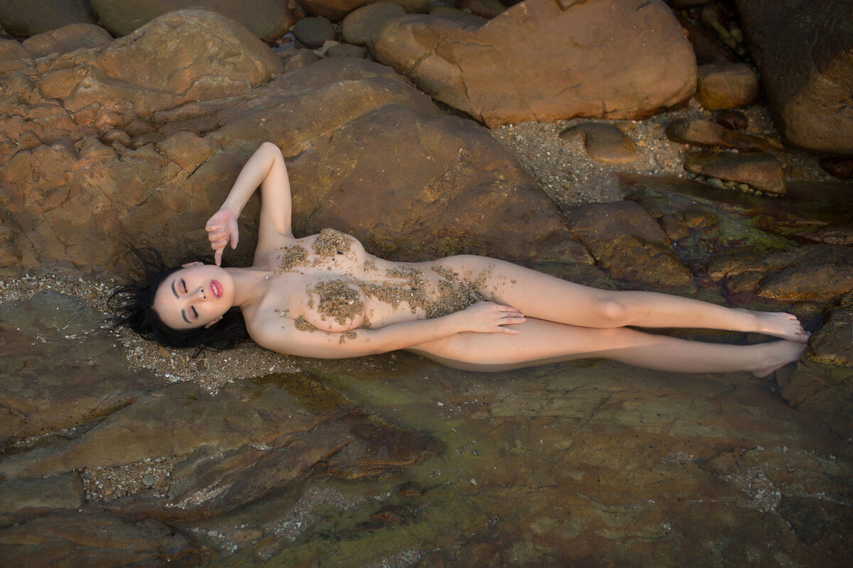 Private Photoshoot 黄可人 - 纯欲女神 户外海边私拍 Part05