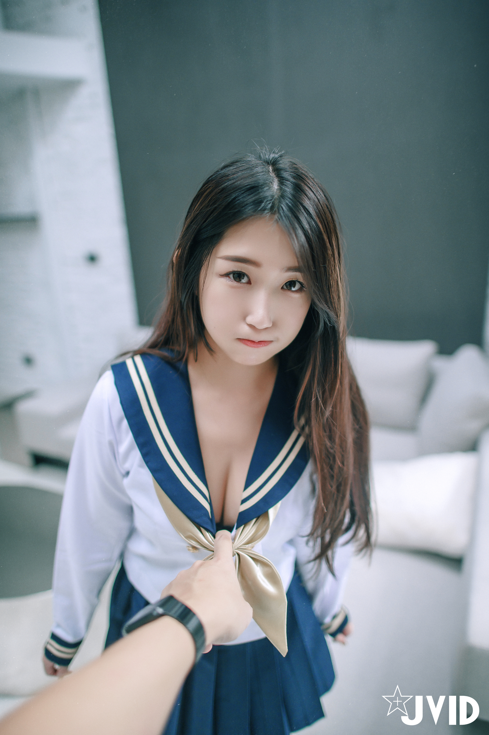[JVID] 肉包Mini – 童顏巨乳的學生妹 肉包，放課後的特殊打工服務