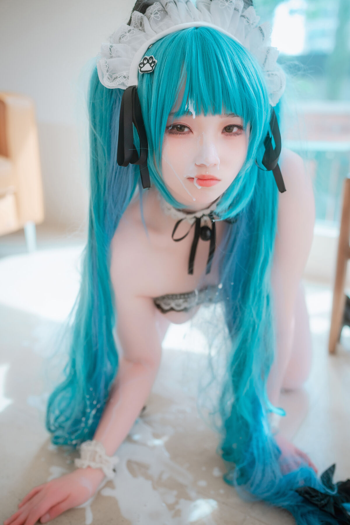 DJAWA Bambi 밤비 - Nikke Privaty Unkind Maid Part02