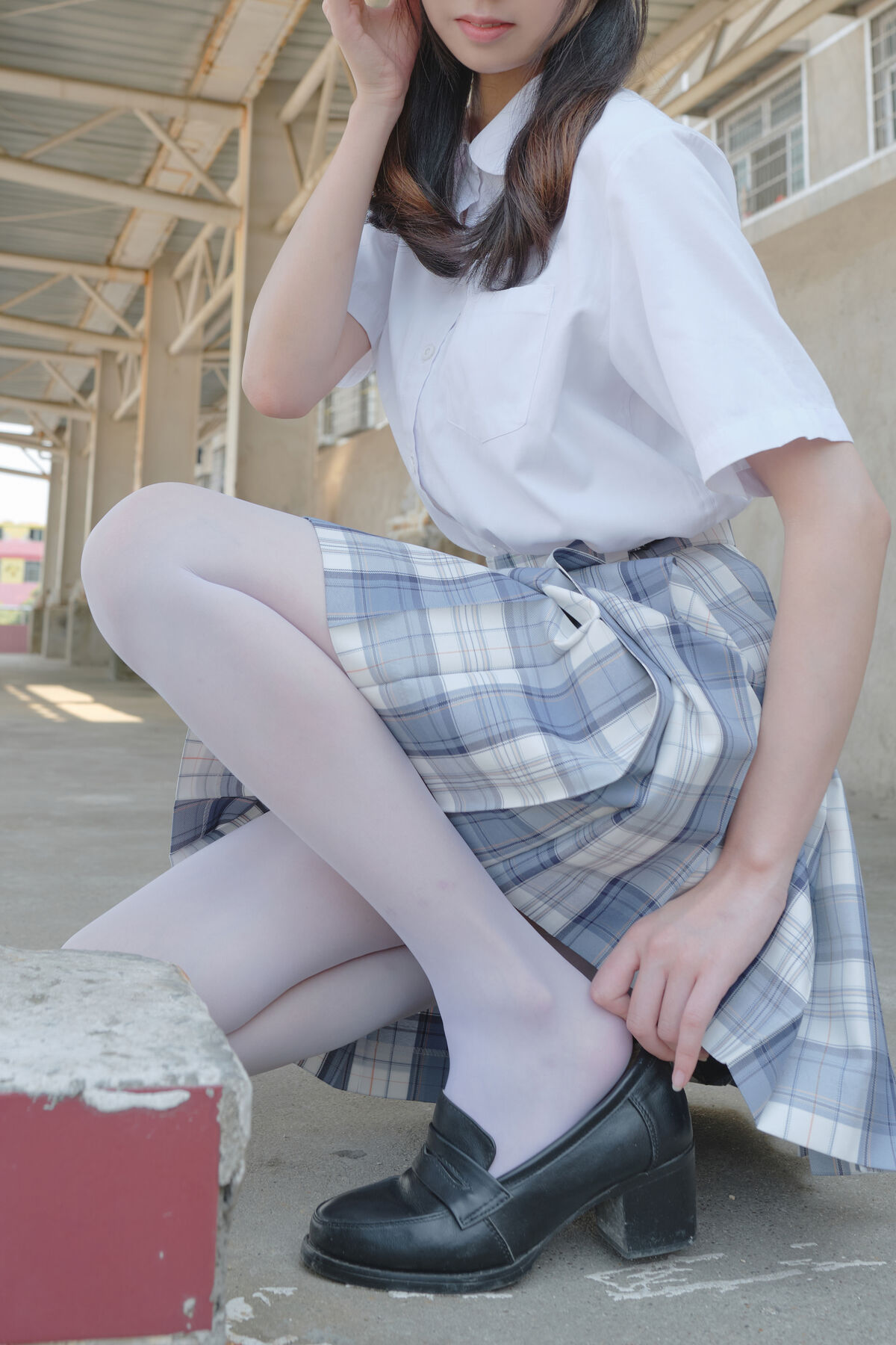 森萝财团写真 内部写真 Xiao Qi - 小七 JK白丝 13D Part01