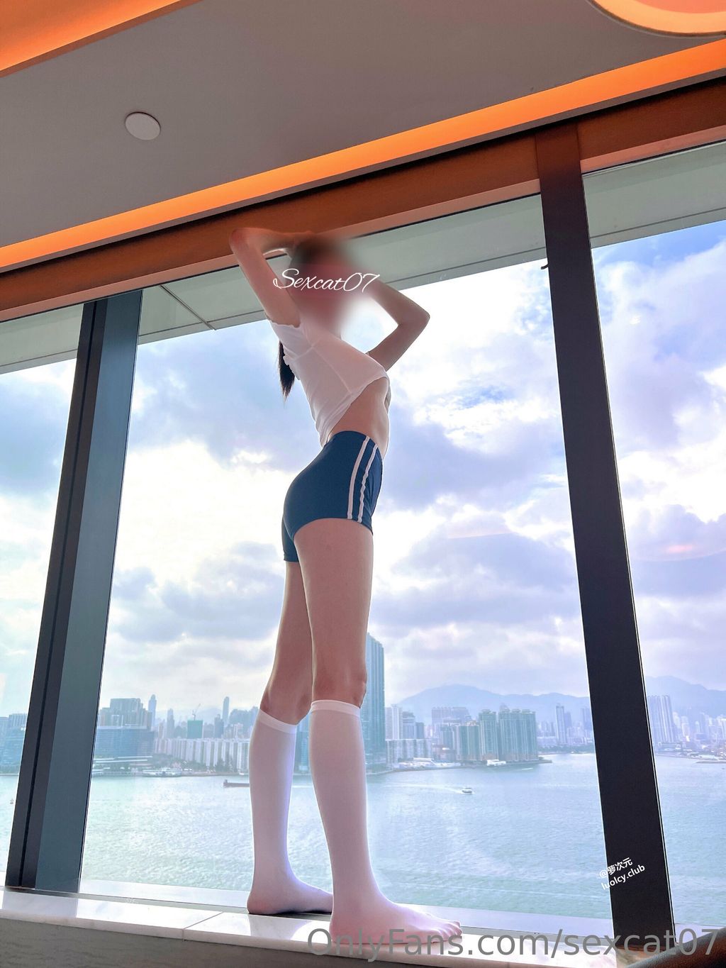 [OtherXXX] Sexcat(性感的猫)： OF究极绿帽骚妻 健身室大乱交混战
