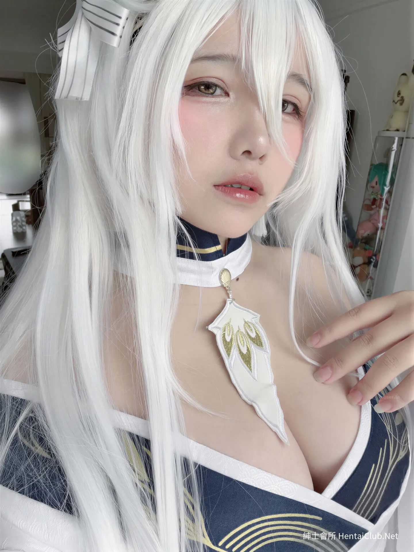 阿半今天很开心 碧蓝航线 白凤 和服 45 阿半今天很开心 碧蓝航线 白凤 和服