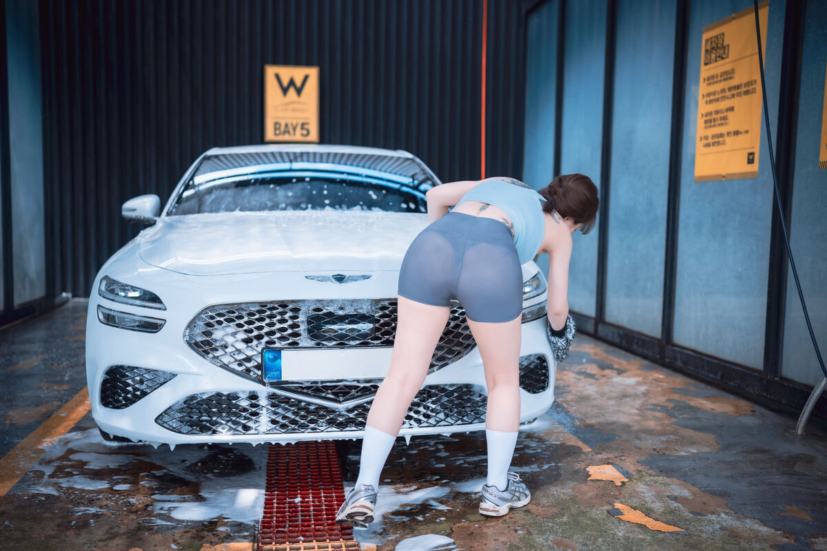 DJAWA Son Ye-Eun 손예은 - Wash My Car Part02