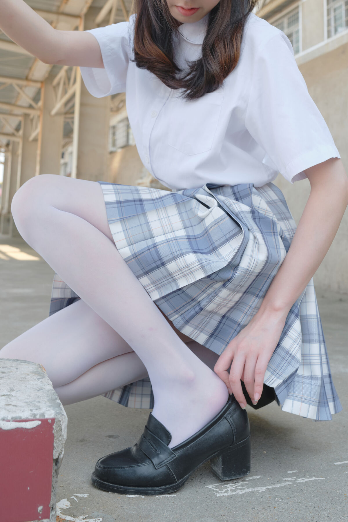 森萝财团写真 内部写真 Xiao Qi - 小七 JK白丝 13D Part01