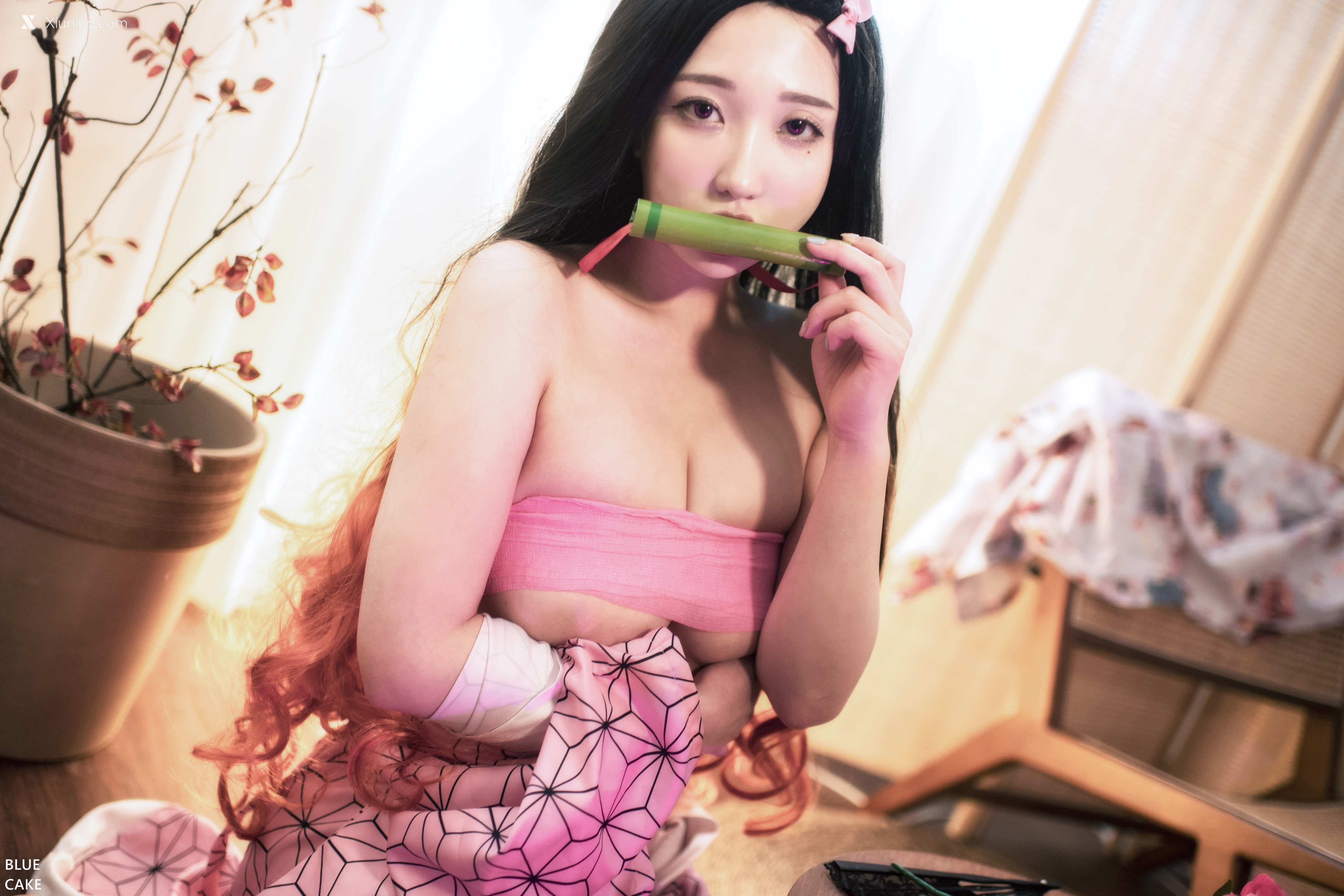 BLUECAKE Son Ye-Eun (손예은) – Pink Oni 4K
