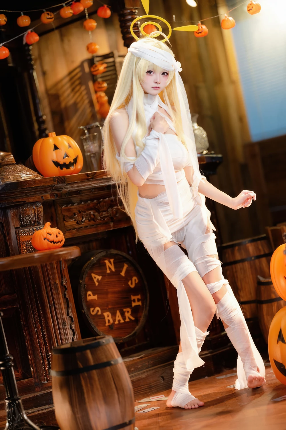 Cosplay 九柒喵 – 好美＆妃咲万圣节