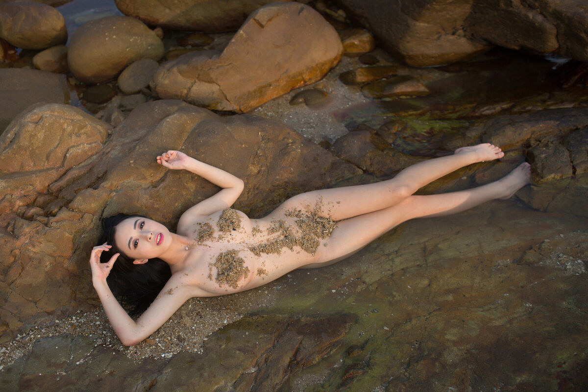Private Photoshoot 黄可人 - 纯欲女神 户外海边私拍 Part05
