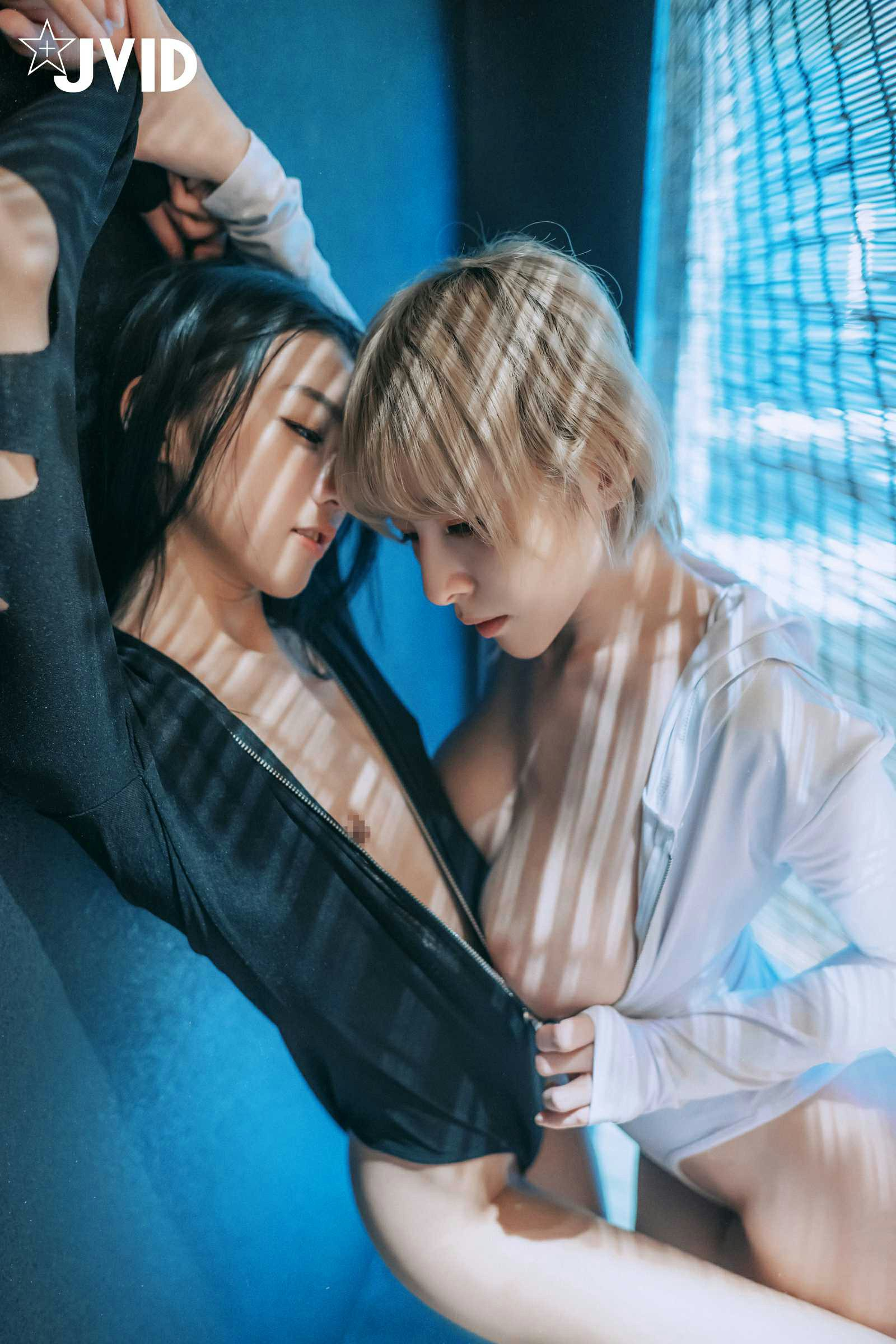 [JVID] 妍妍 Angel & 黎菲儿 – 色色的温泉之旅