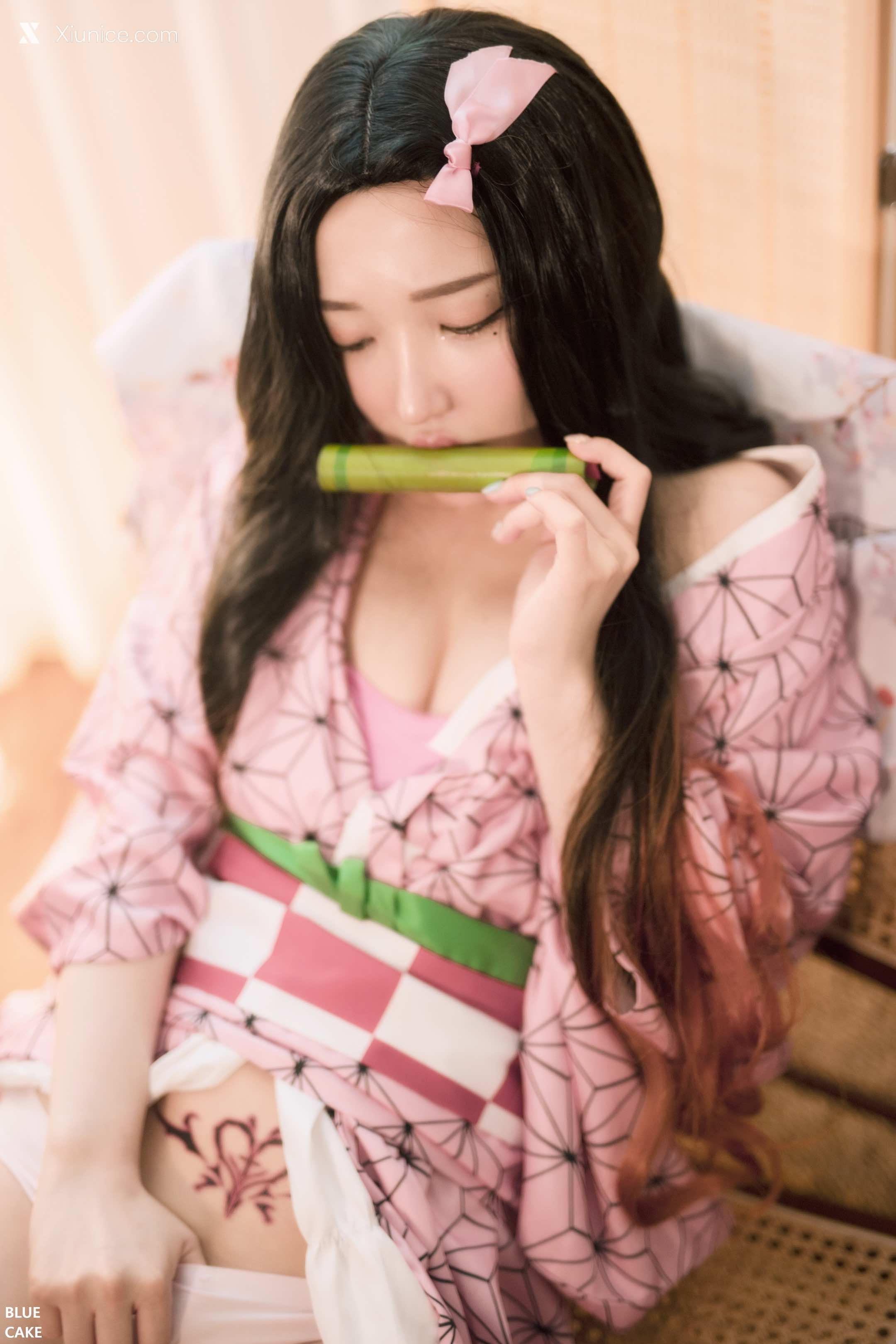 BLUECAKE Son Ye-Eun (손예은) – Pink Oni 4K
