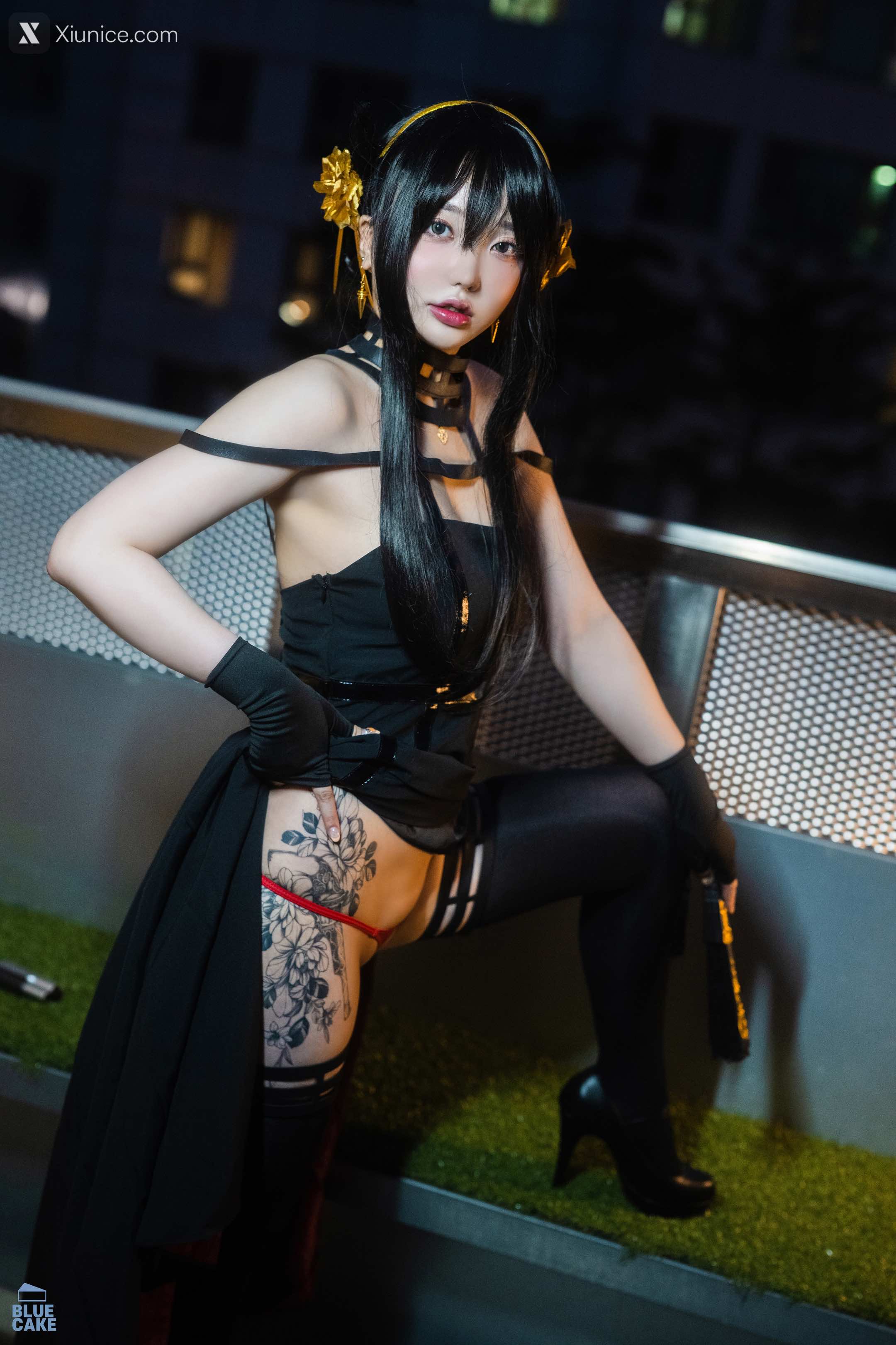 BLUECAKE Son Ye-Eun (손예은) – Black Rose RED+ 4K