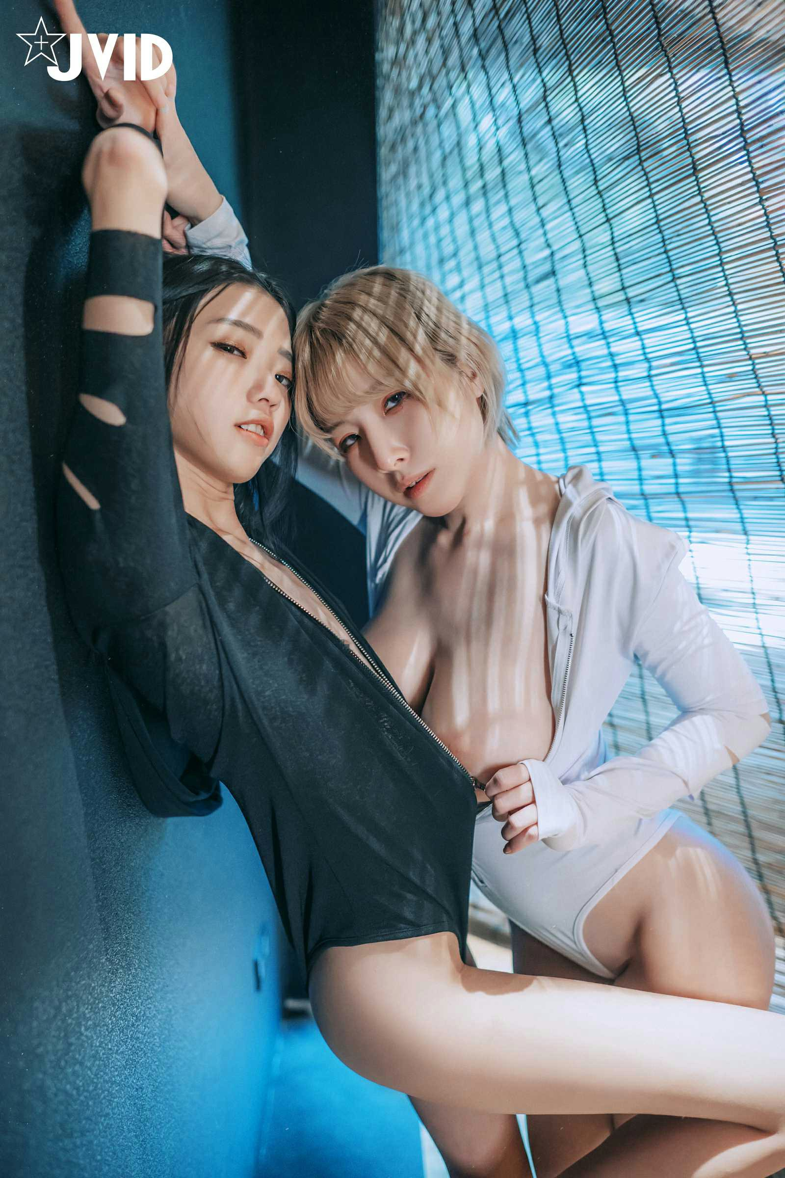 [JVID] 妍妍 Angel & 黎菲儿 – 色色的温泉之旅