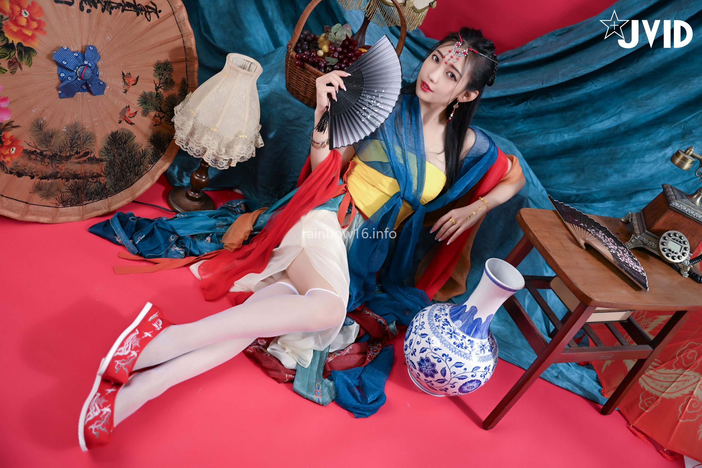 [JVID] 夏暮光 – 女神暮光敦煌風格造型服飾首度嘗試,飛越天際穿梭時空與你來場空前未有的愛戀滋味～