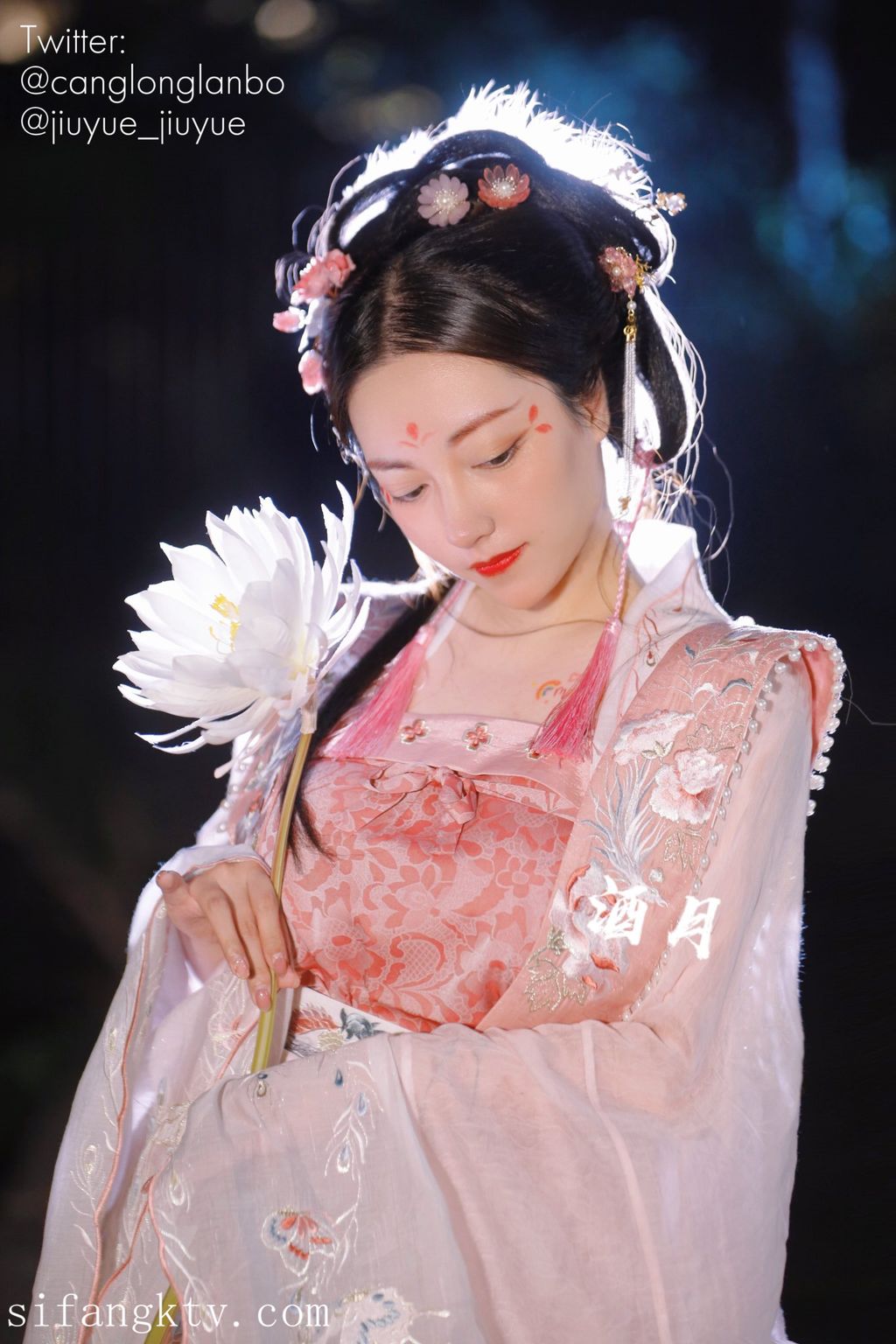 酒月： 极品巨乳 人前露出私拍