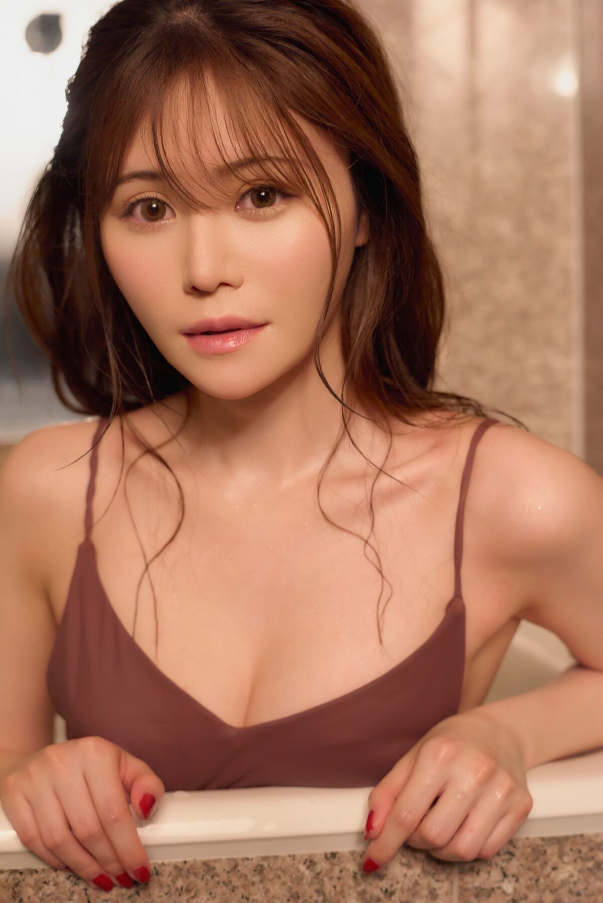 Haruka Komiyama 込山榛香 – MySPA 密会バスルーム推し撮-後編 V2