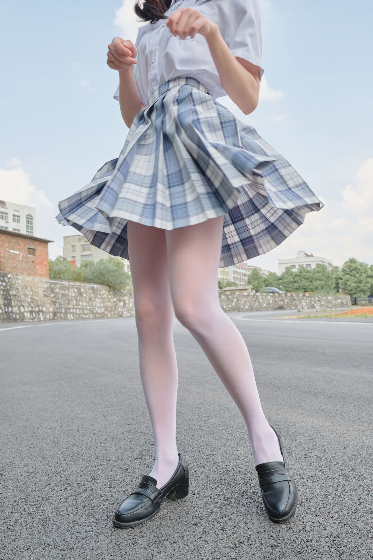 森萝财团写真 内部写真 Xiao Qi - 小七 JK白丝 13D Part01