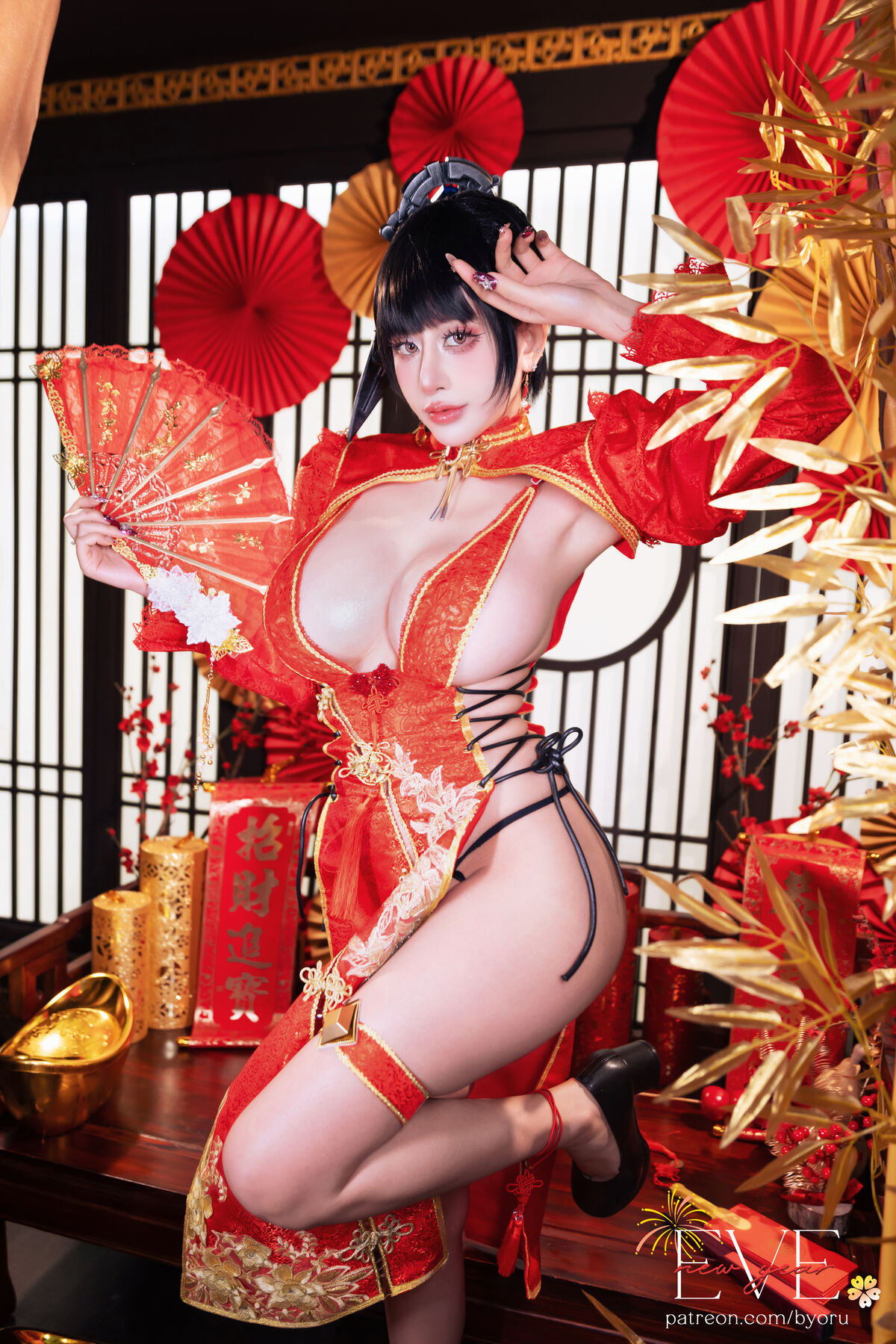 Coser@Byoru - Eve New Year Qipao