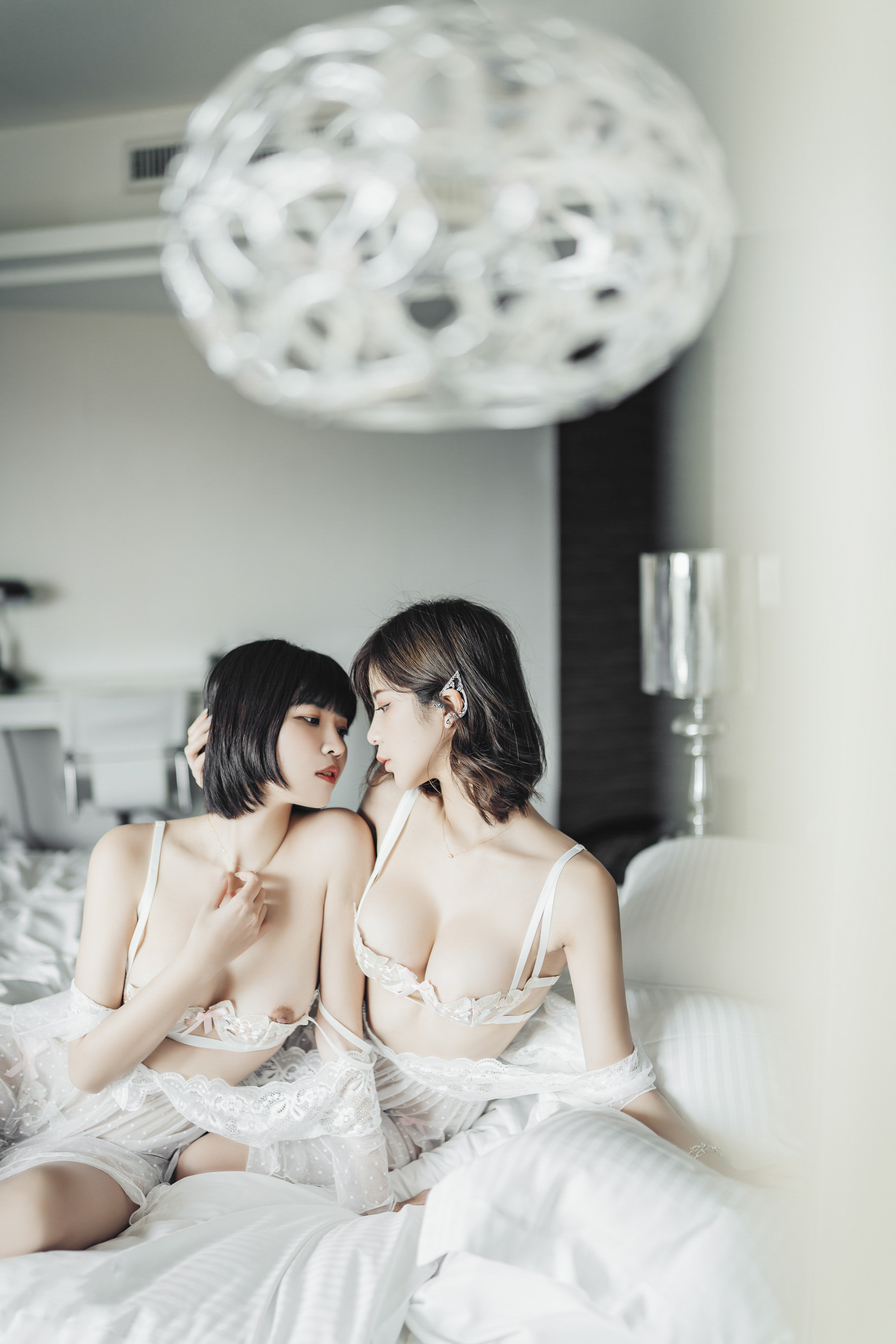 [JVID] 果宝宝 – 双全裸无码-女女情欲初尝试-美少女们的第一次
