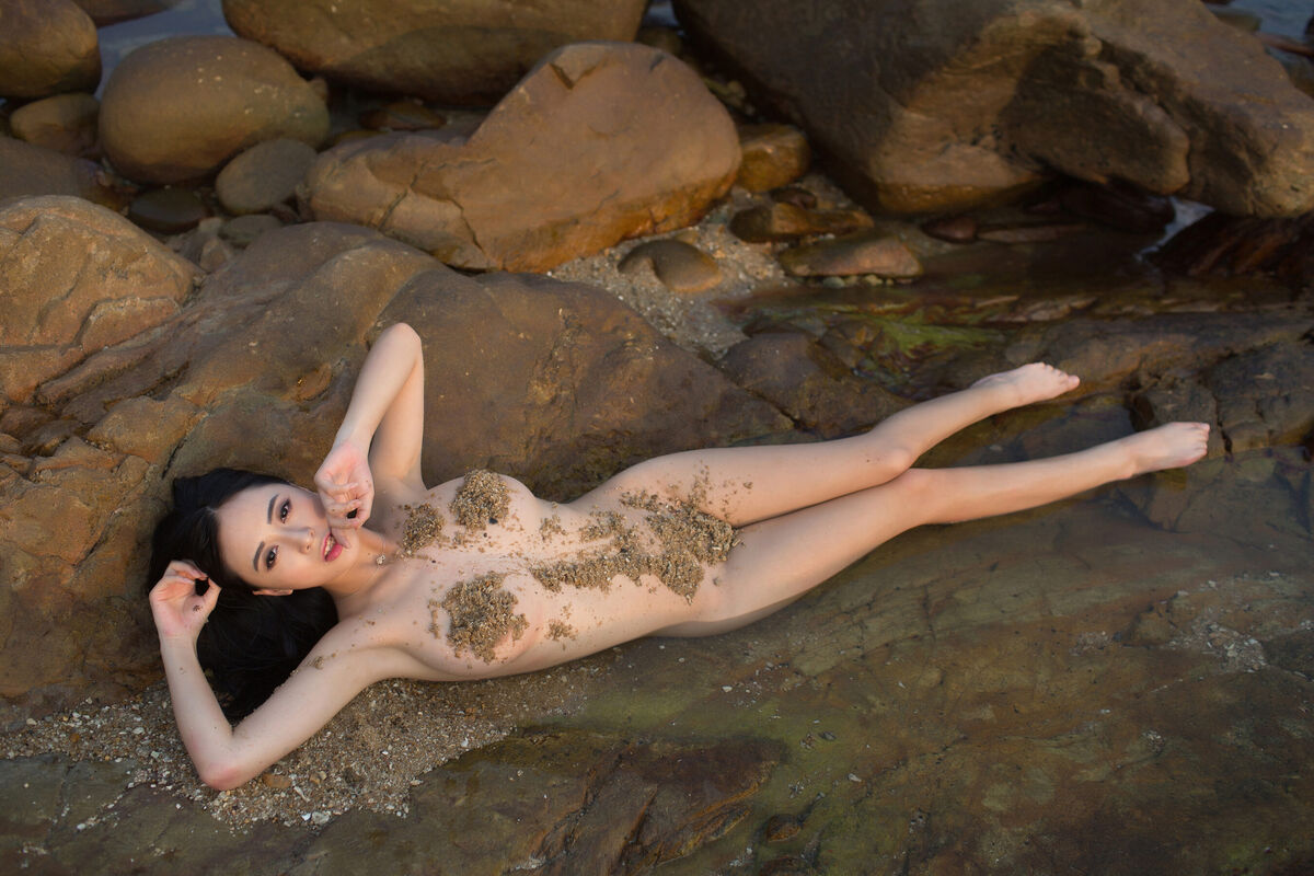 Private Photoshoot 黄可人 - 纯欲女神 户外海边私拍 Part05