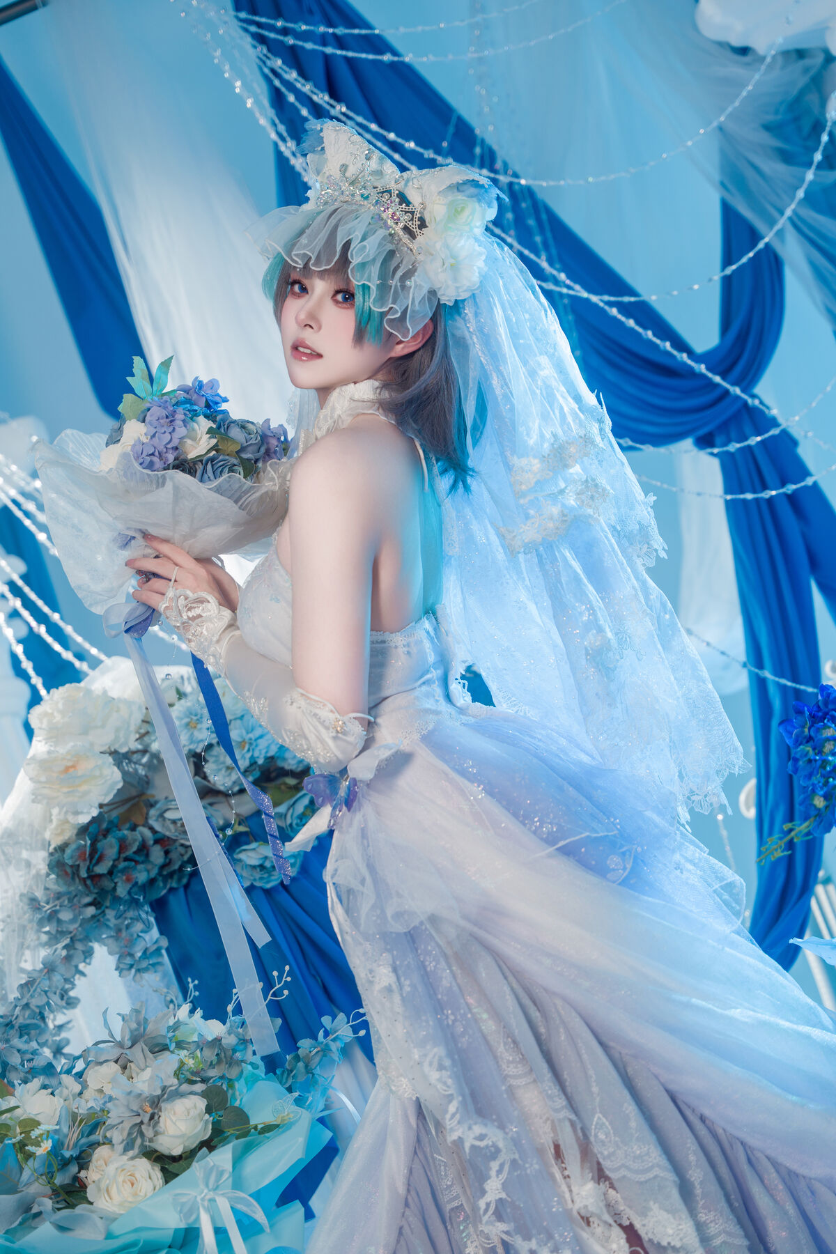 Coser@Natsuko夏夏子 - 碧蓝航线 柴郡婚纱
