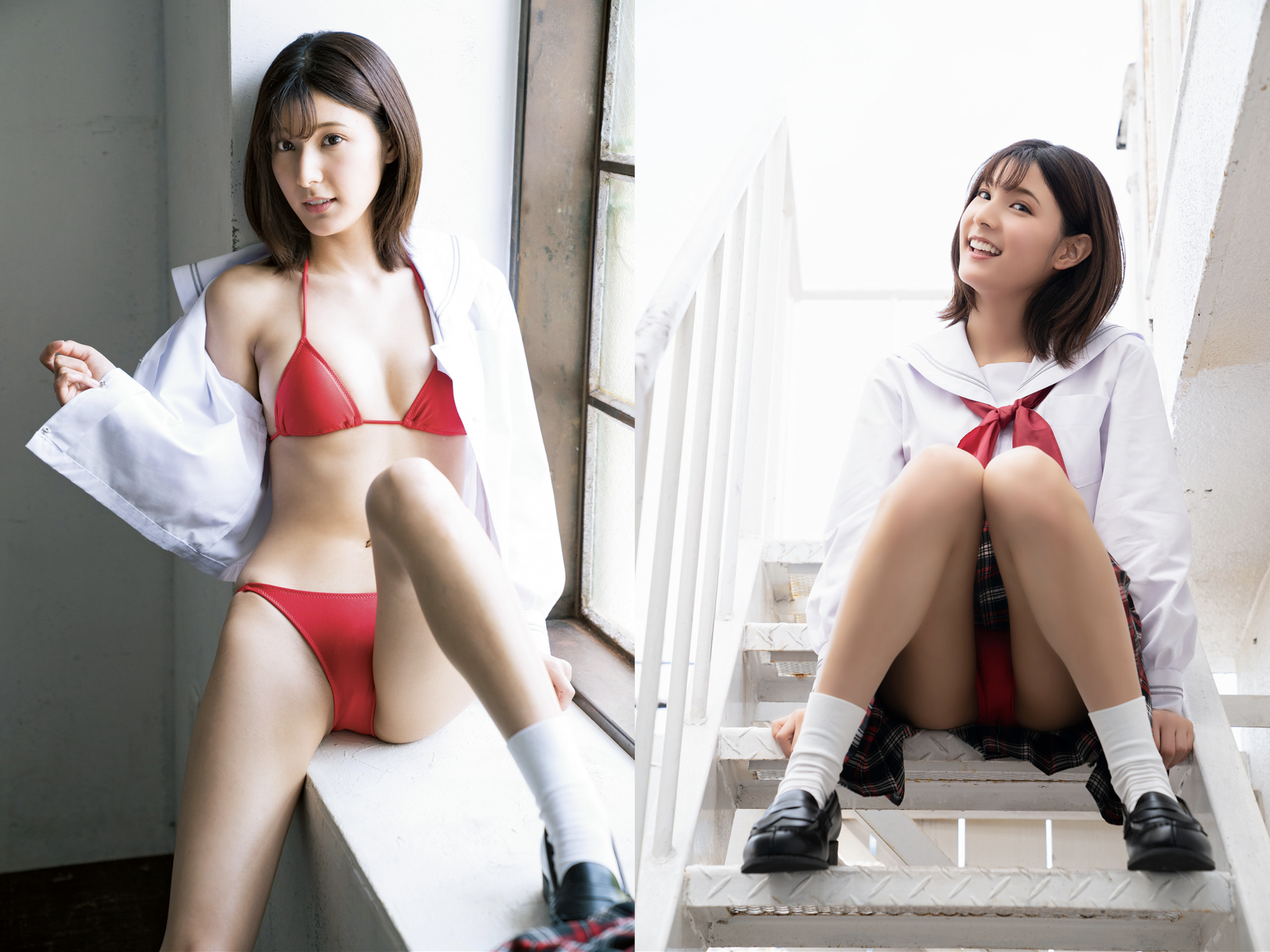 [Photobook] アサ芸Secret！デジタル写真集 彩川ひなの 放課後はインモラルの予感 姉セーラースペシャル