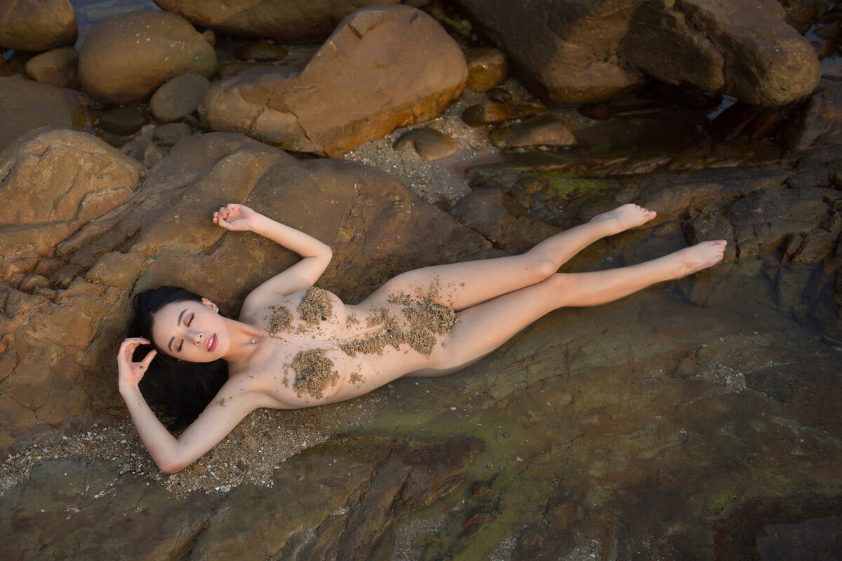 Private Photoshoot 黄可人 - 纯欲女神 户外海边私拍 Part05
