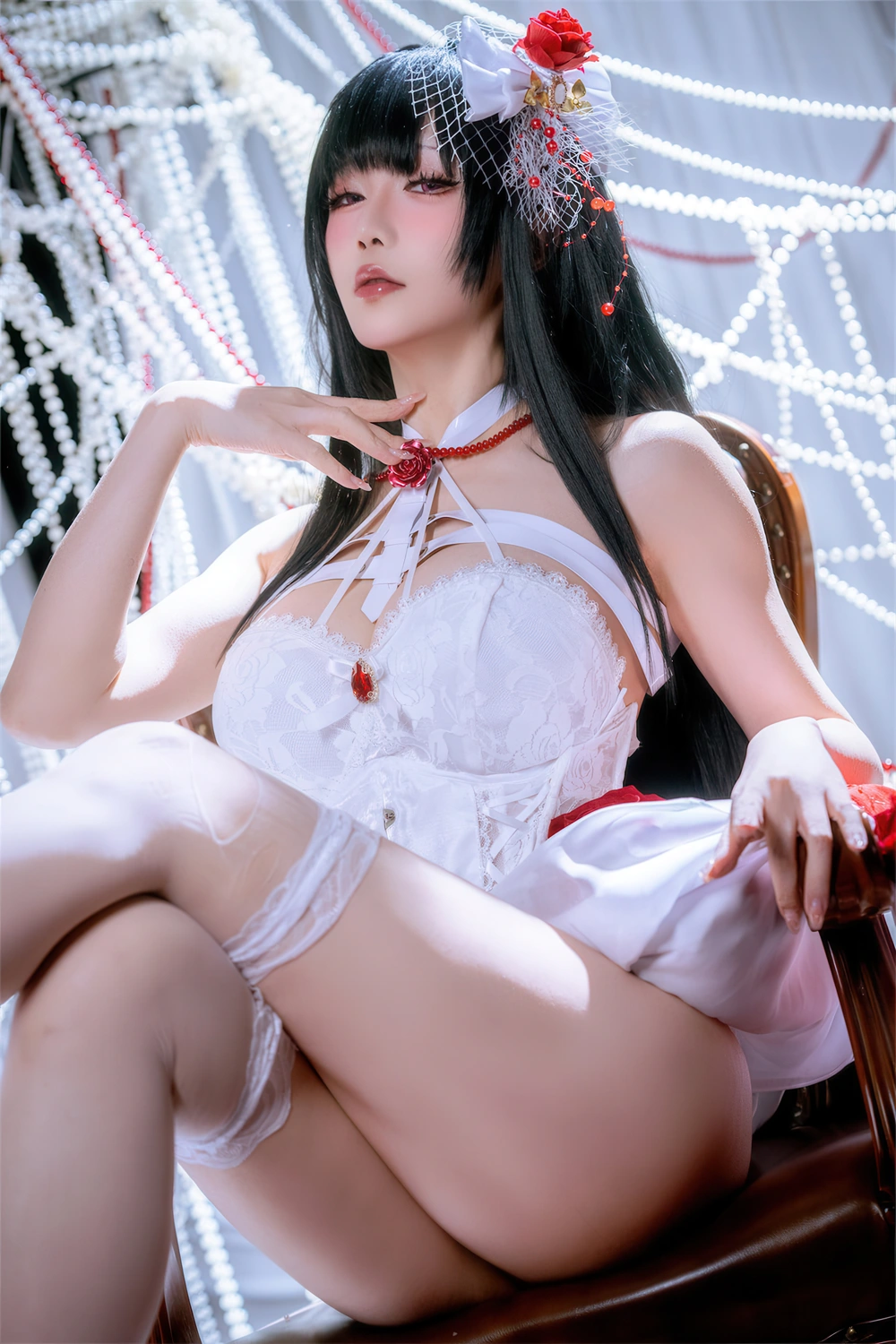 Cosplay 星之迟迟Hoshilily – Nikke米哈拉 羁绊锁链