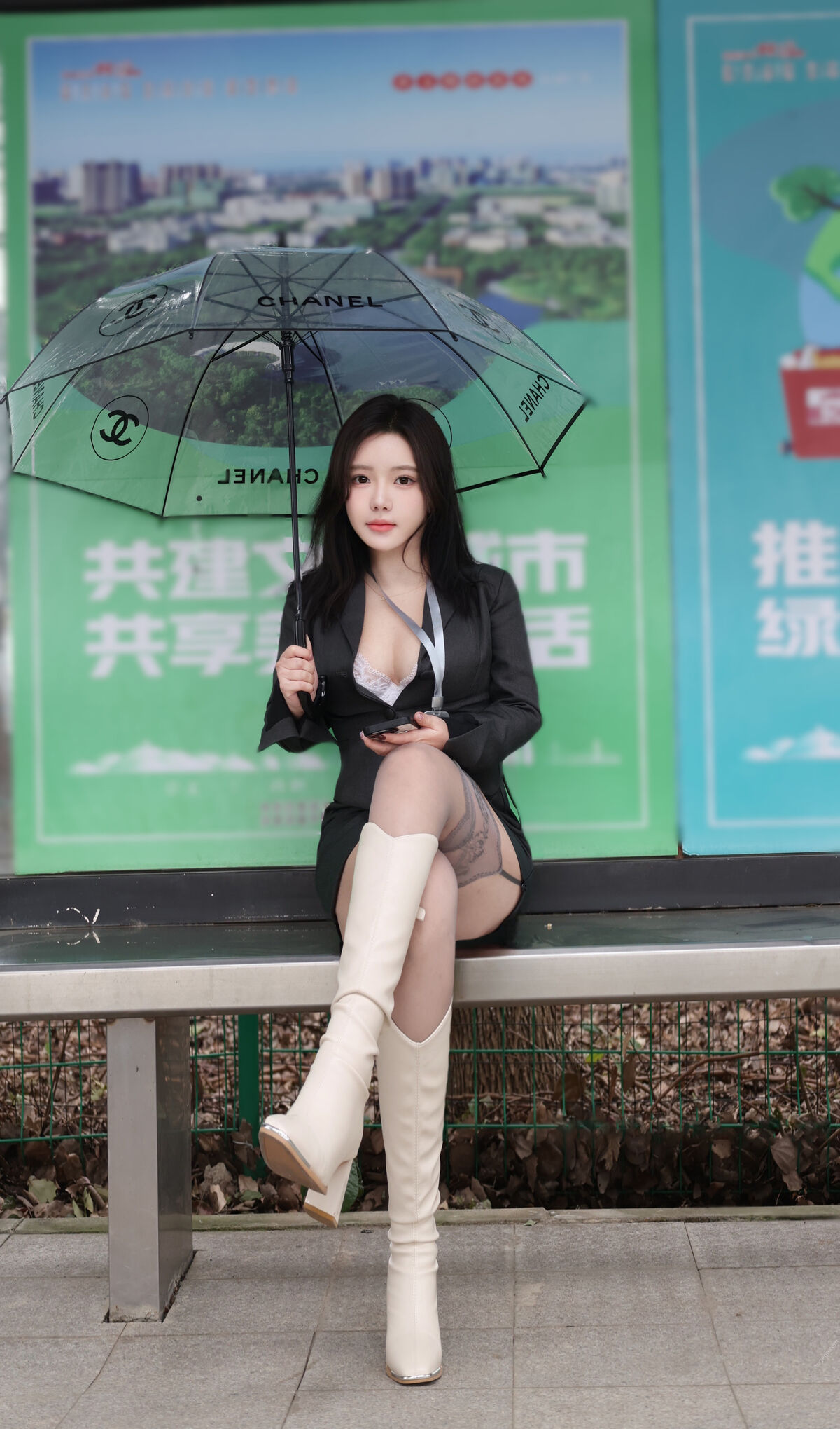 内购无水印 Xiao Shu Tiao Nienie 小薯条nienie - 秀人网模特 情趣内衣