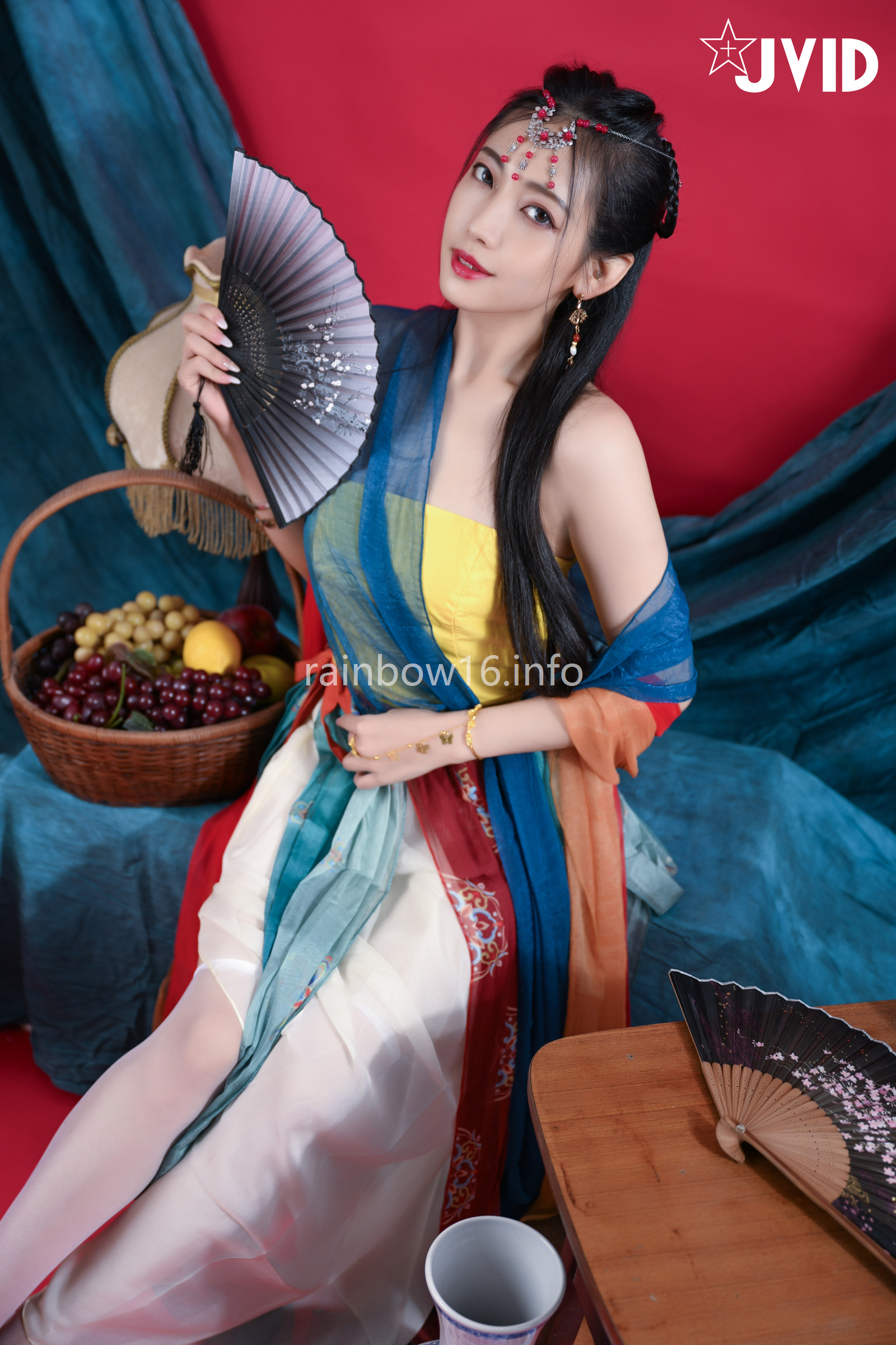 [JVID] 夏暮光 – 女神暮光敦煌風格造型服飾首度嘗試,飛越天際穿梭時空與你來場空前未有的愛戀滋味～