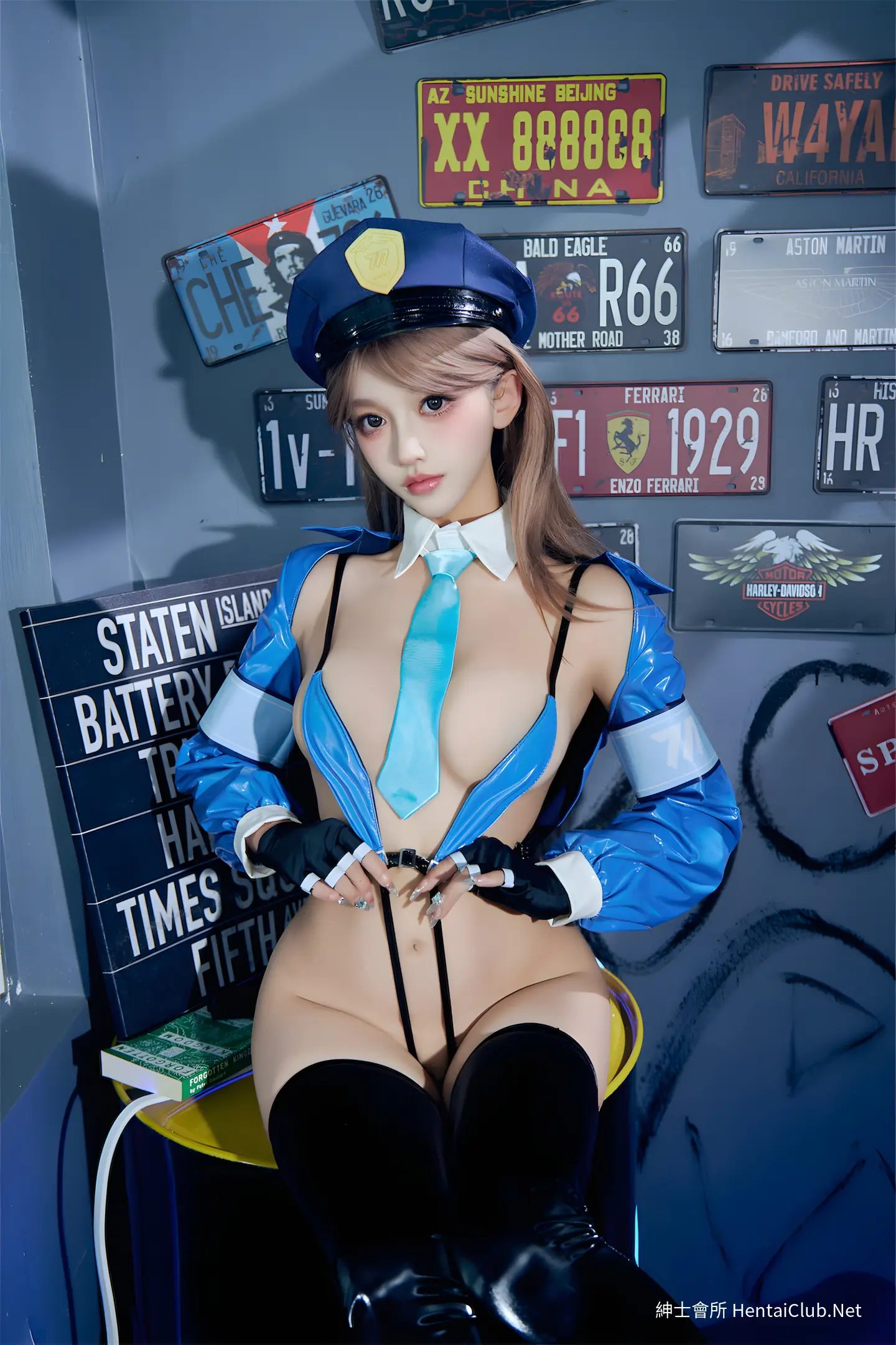 过期米线线喵 女警 50 过期米线线喵 女警