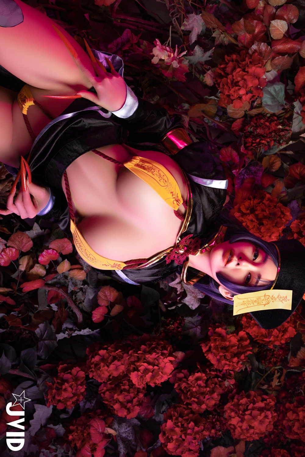 JVID 甜心幫 ღ 安希 – 菰蒲風動縱斜影，殭屍奶光安希膣得液滿