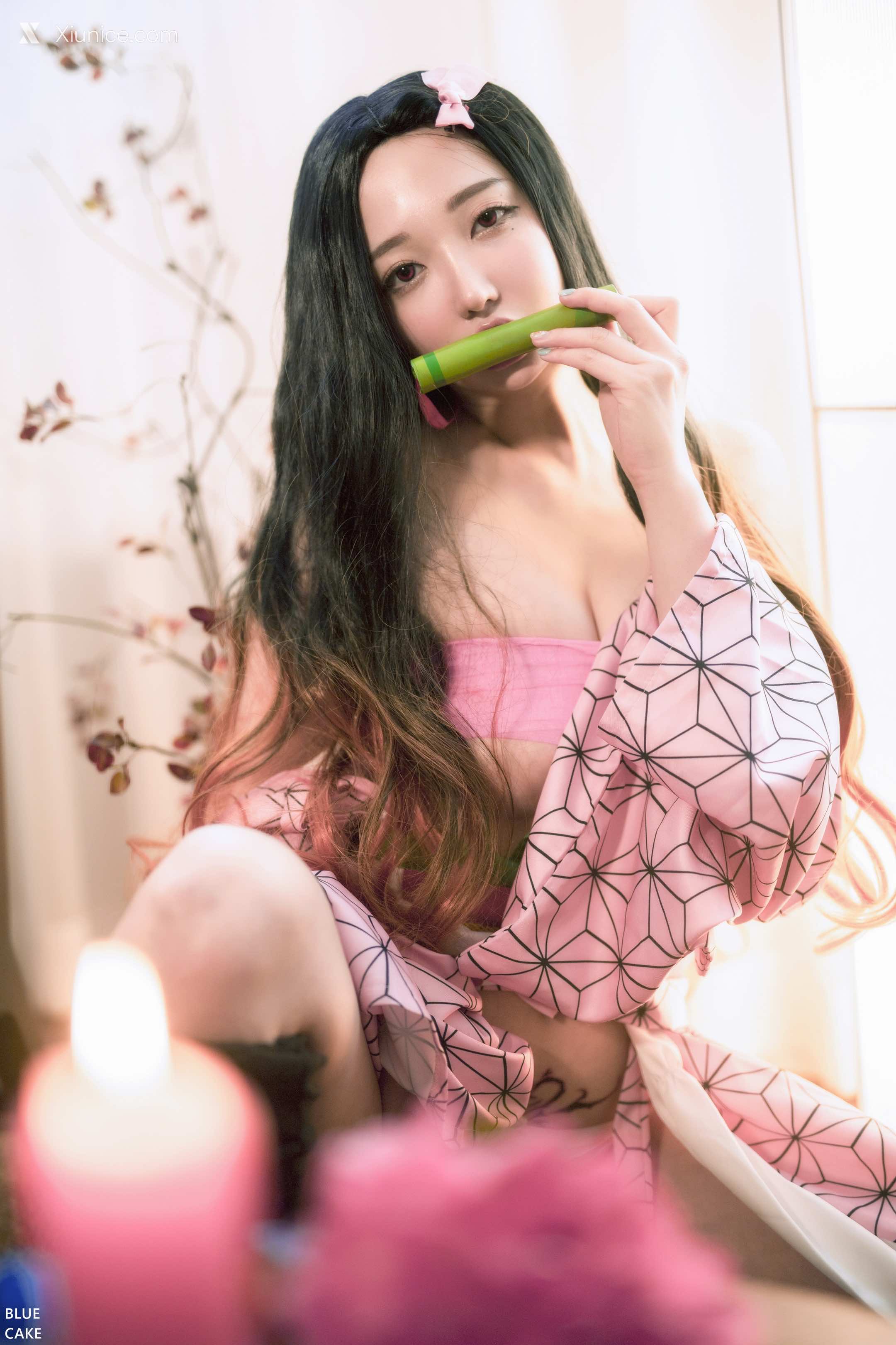 BLUECAKE Son Ye-Eun (손예은) – Pink Oni 4K