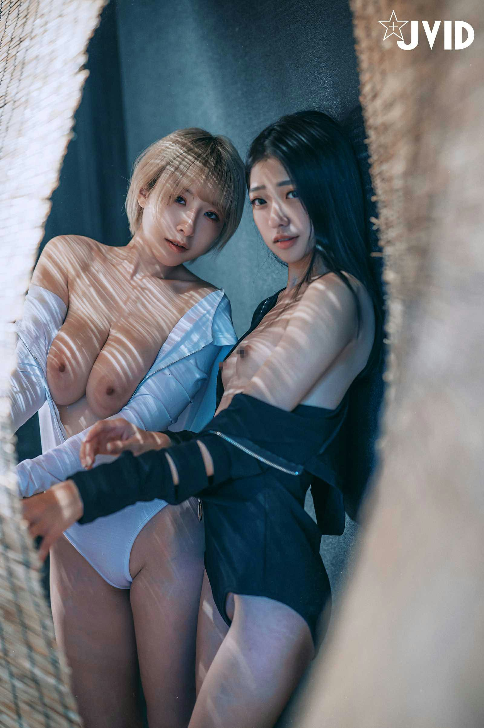 [JVID] 妍妍 Angel & 黎菲儿 – 色色的温泉之旅
