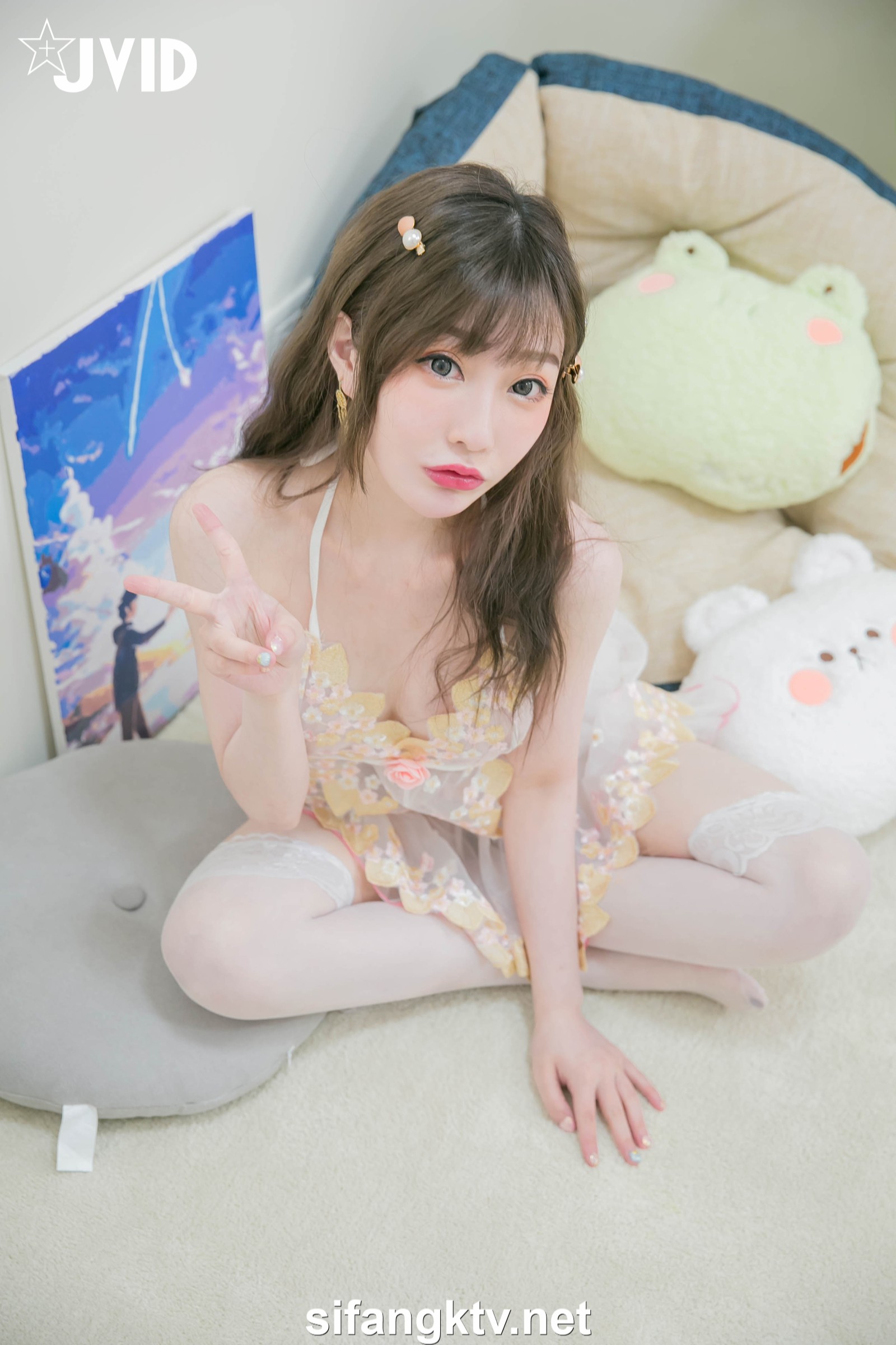 [JVID] 璃奈酱 Rina – 天女召唤 裸衣天女的情色选择题