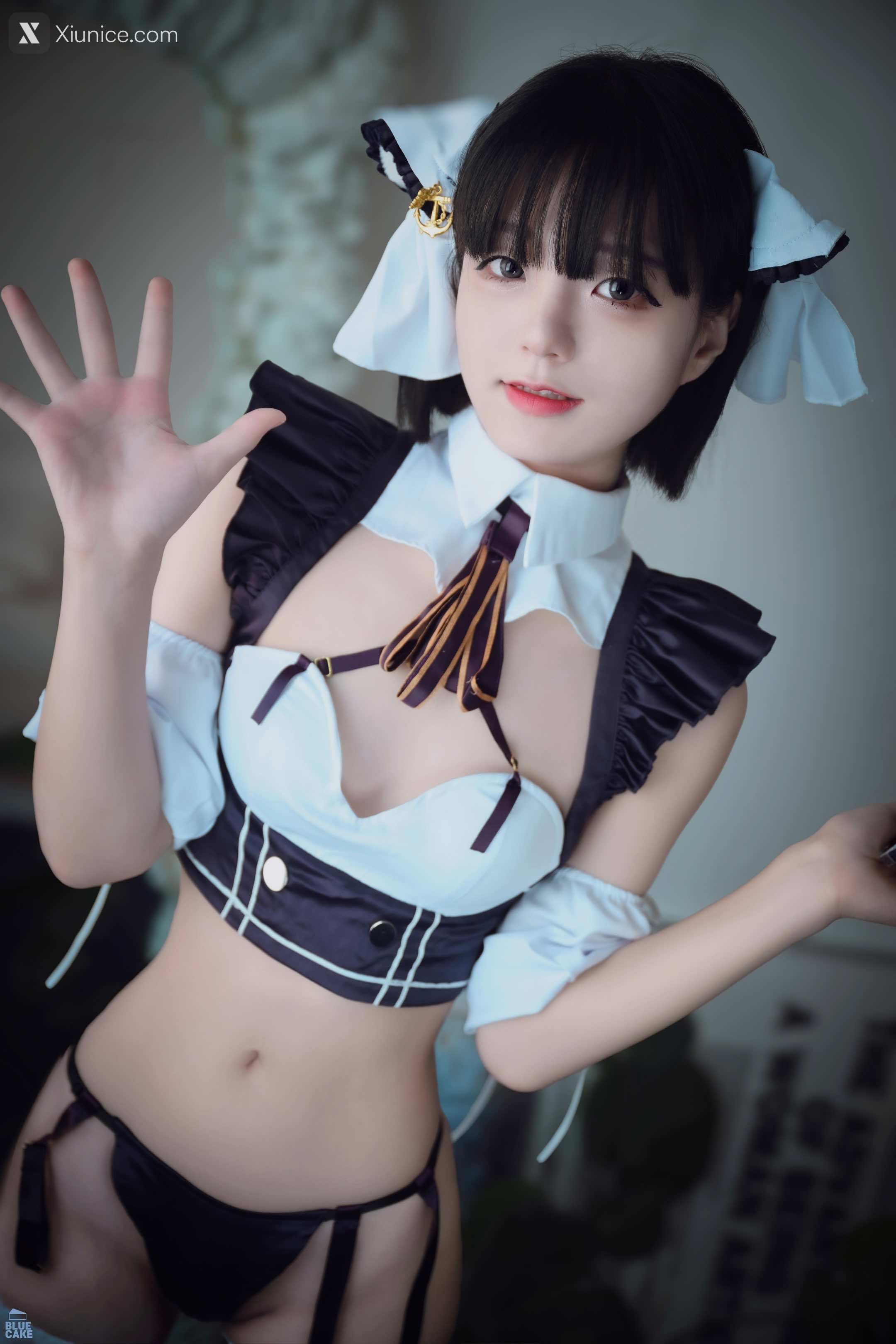 BLUECAKE Jeong Jenny (정제니) – Maid Cosplay 4K