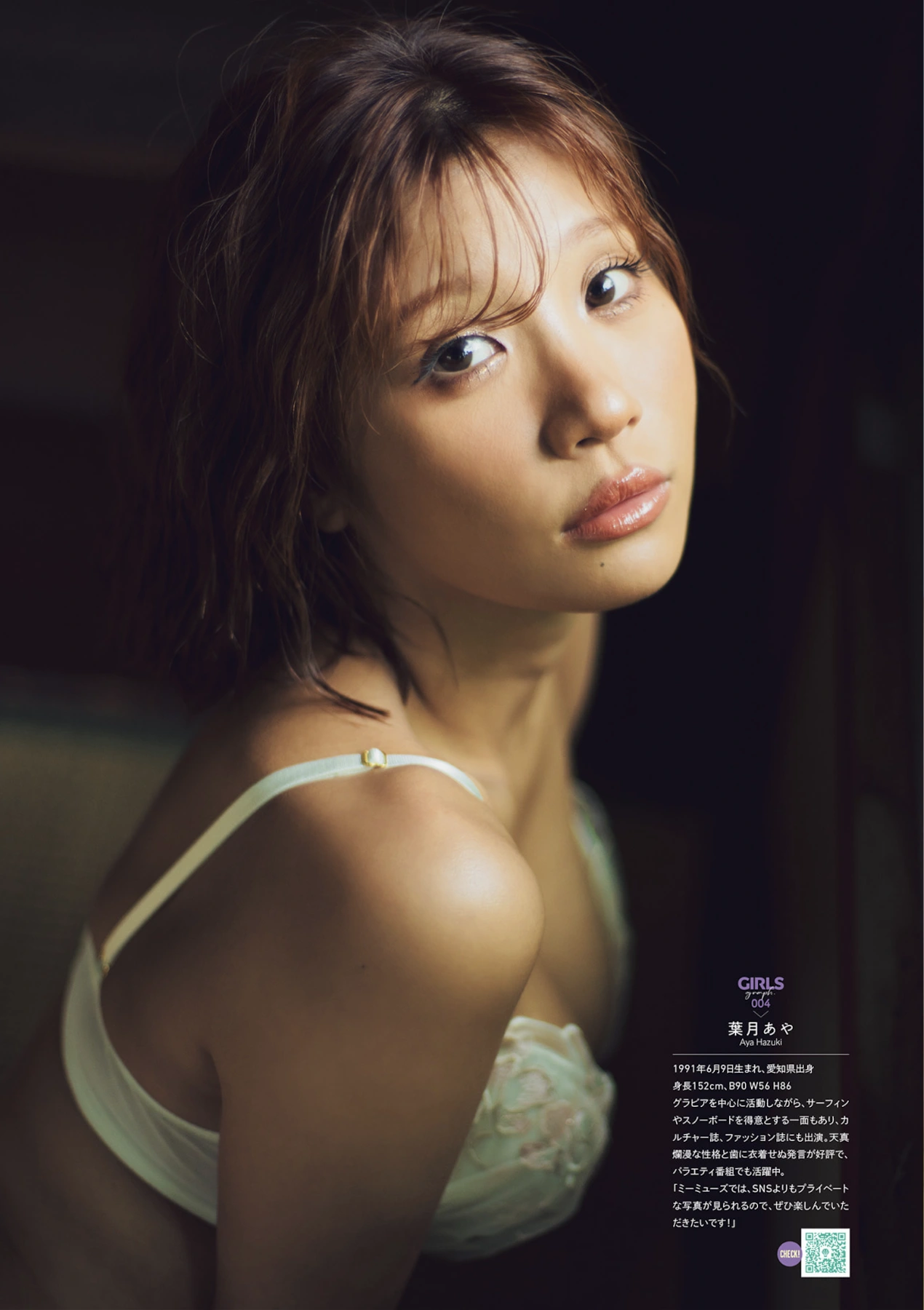 Miyuu Mizushima 水島美結, Aya Hazuki 葉月あや, GIRLS Graph.010