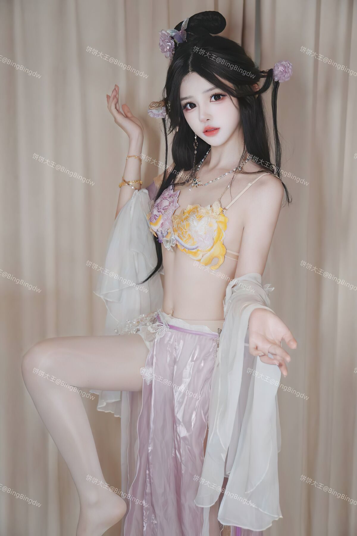 Coser@饼饼大王 – 永劫无间迦南闭月之颜cos